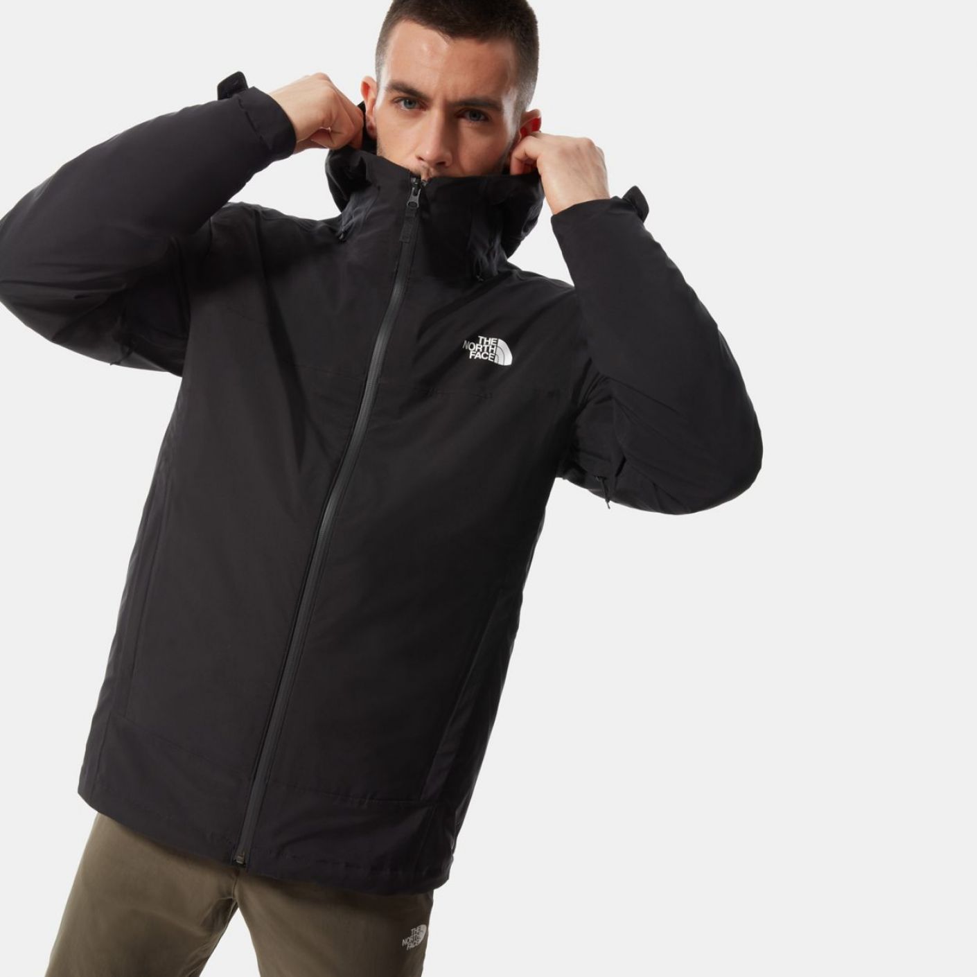 The North Face Men's Jacket Triclimate Mountain Light Futurelight Triclimate Tnf Black