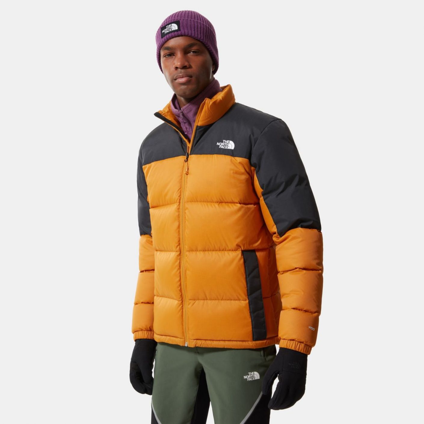 The North Face Diablo Down Giacca Uomo Citrine Yellow/Tnf Black