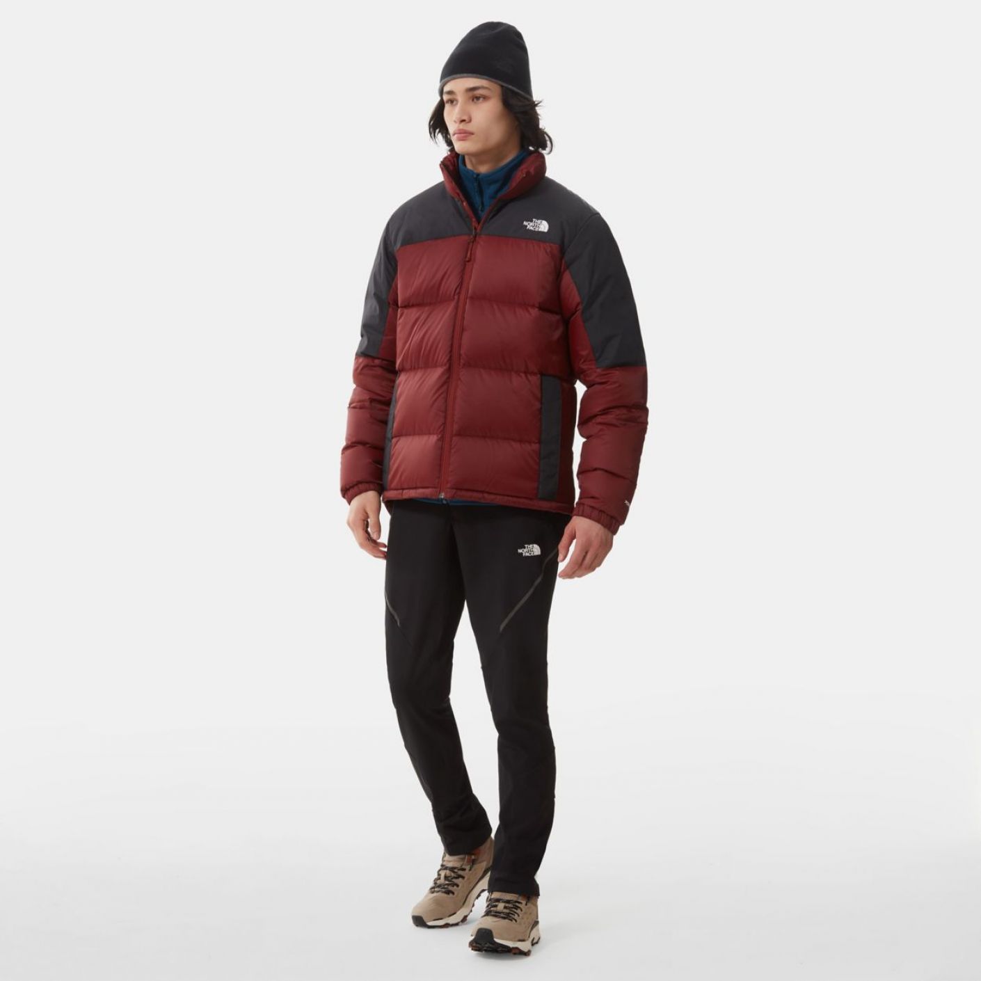 The North Face Diablo Down Men's Jacket Brick House Red/Tnf Black