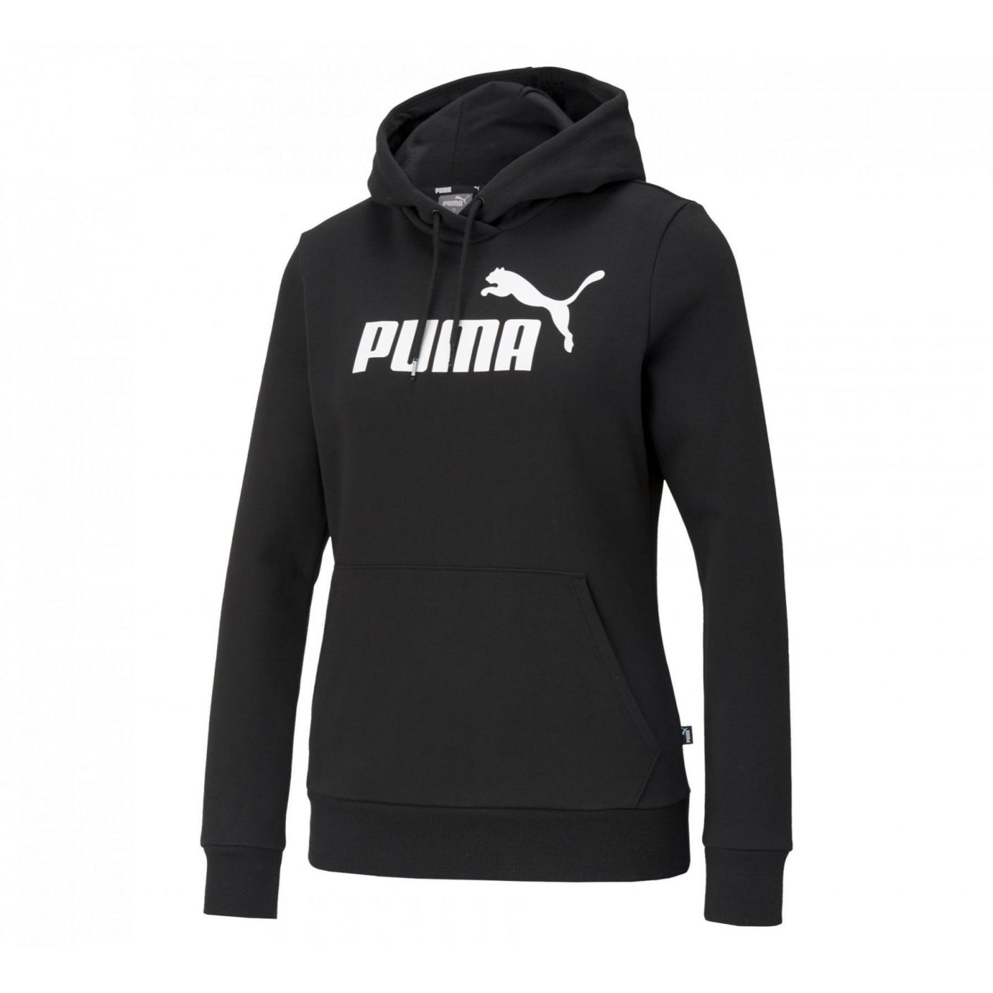 Puma Ess Logo Hoodie Fleece Black Women