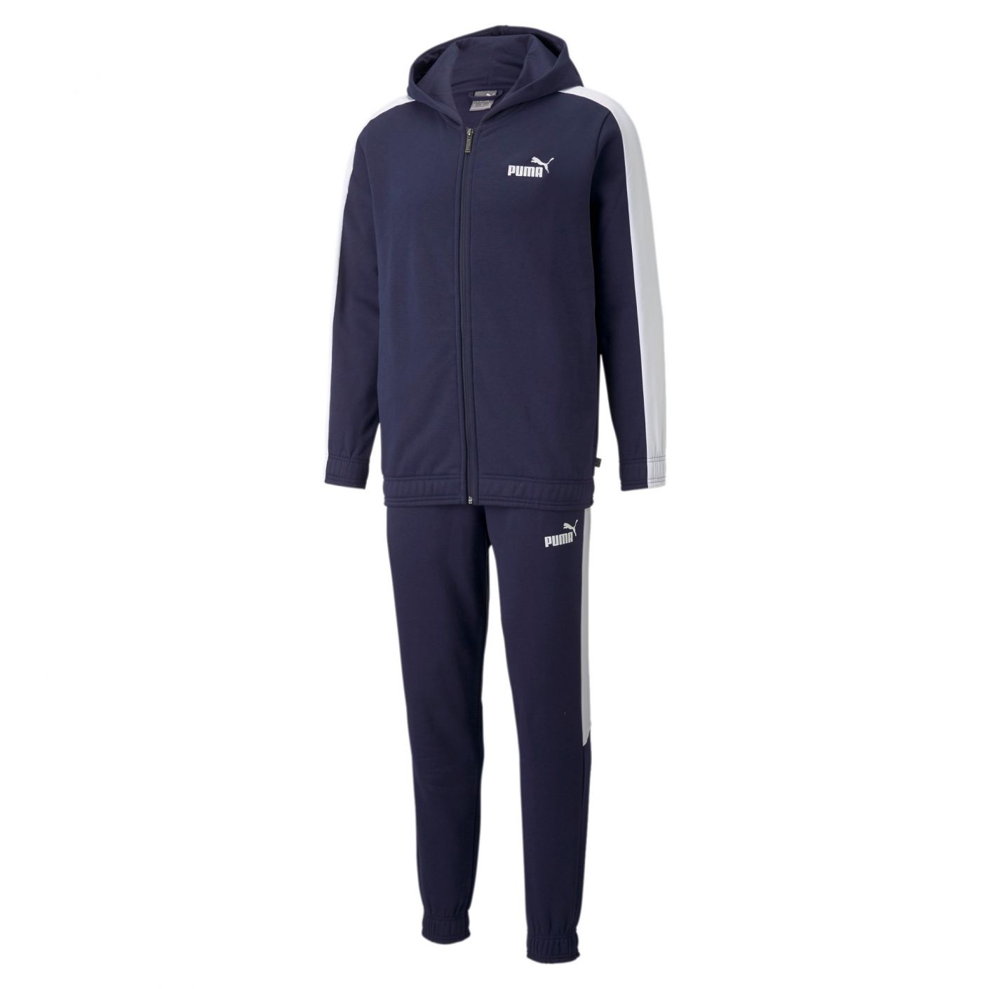 Puma Men's Hooded Sweat Suit Blue