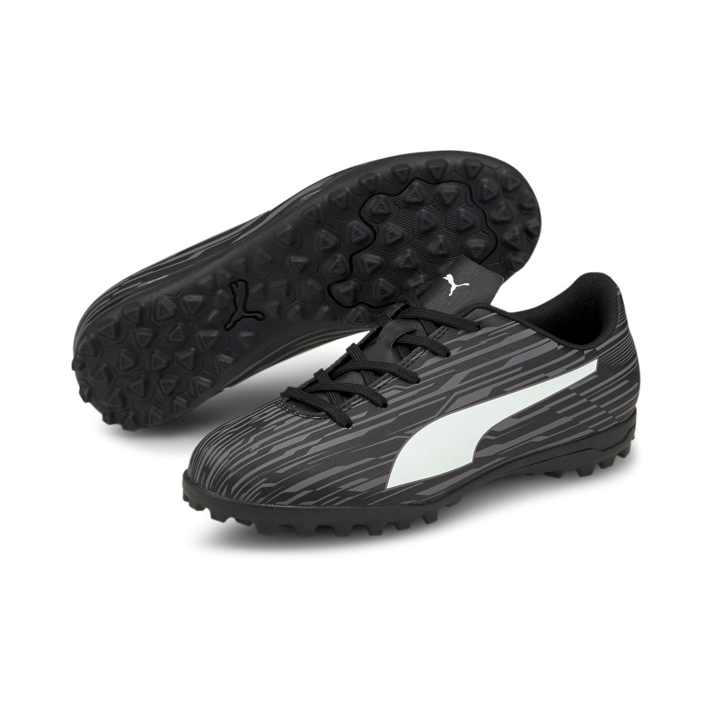 Puma Rapido III TT Child Black-White-Castlerock