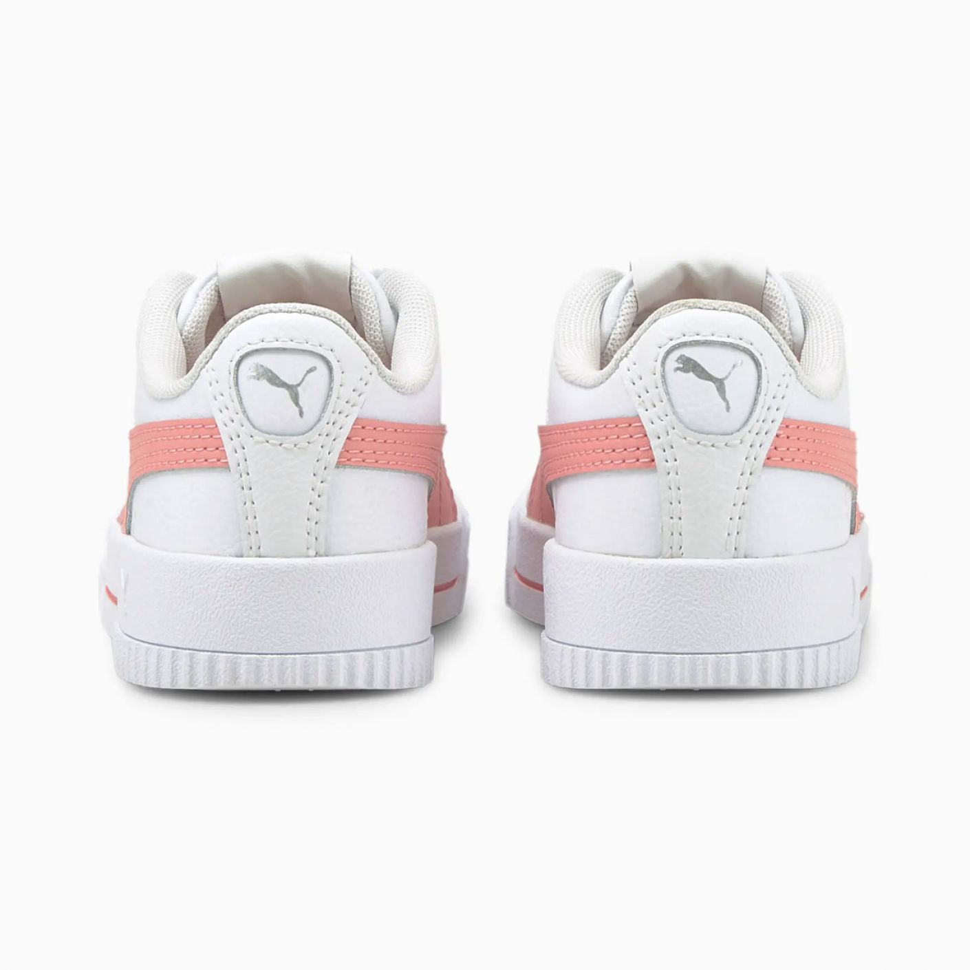 Puma Carina l White Girls-Pink