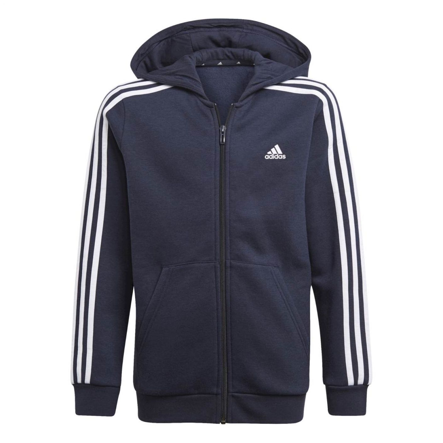 Adidas Adidas Boys Essentials 3S Full Zip Hoodie