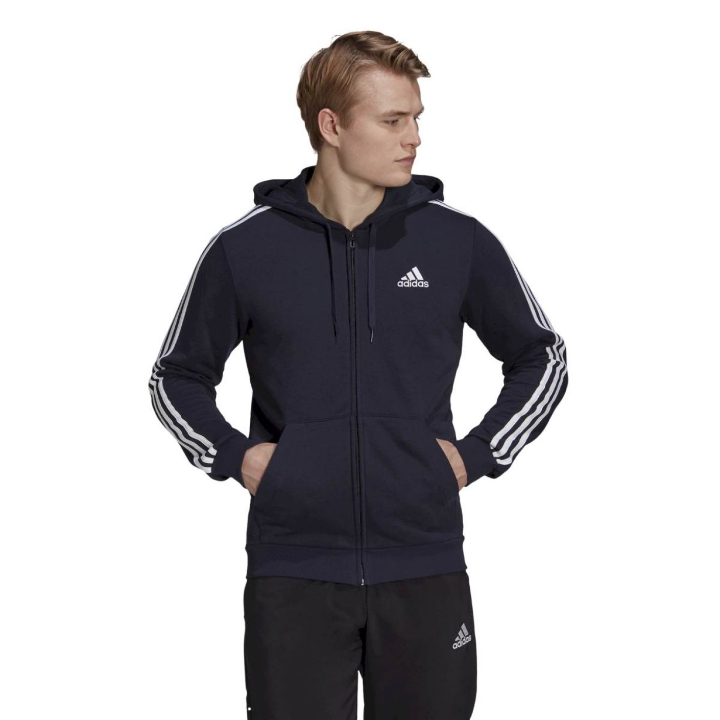 Adidas Essentials Full-Zip Hoodie