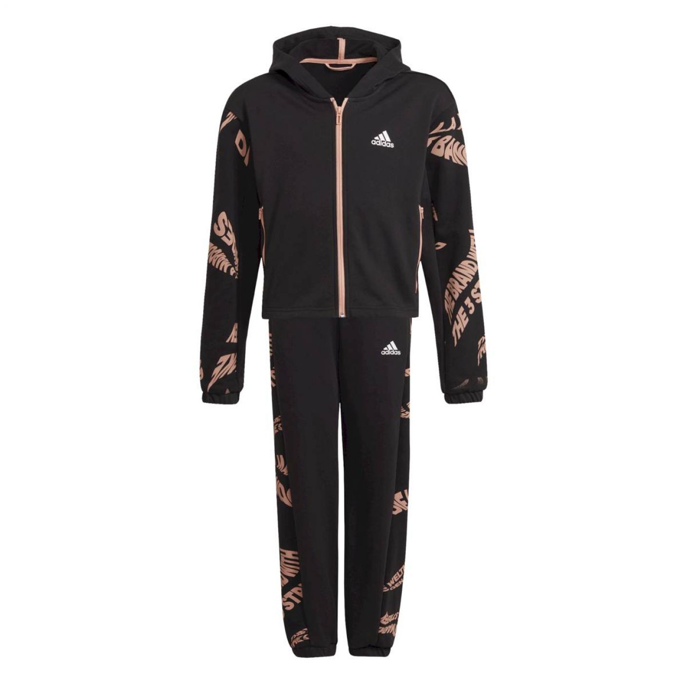 Adidas Hooded Cotton Tracksuit