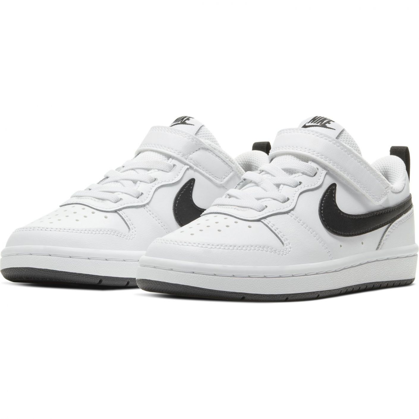 Nike Court Borough Low 2 Bambino White-Black