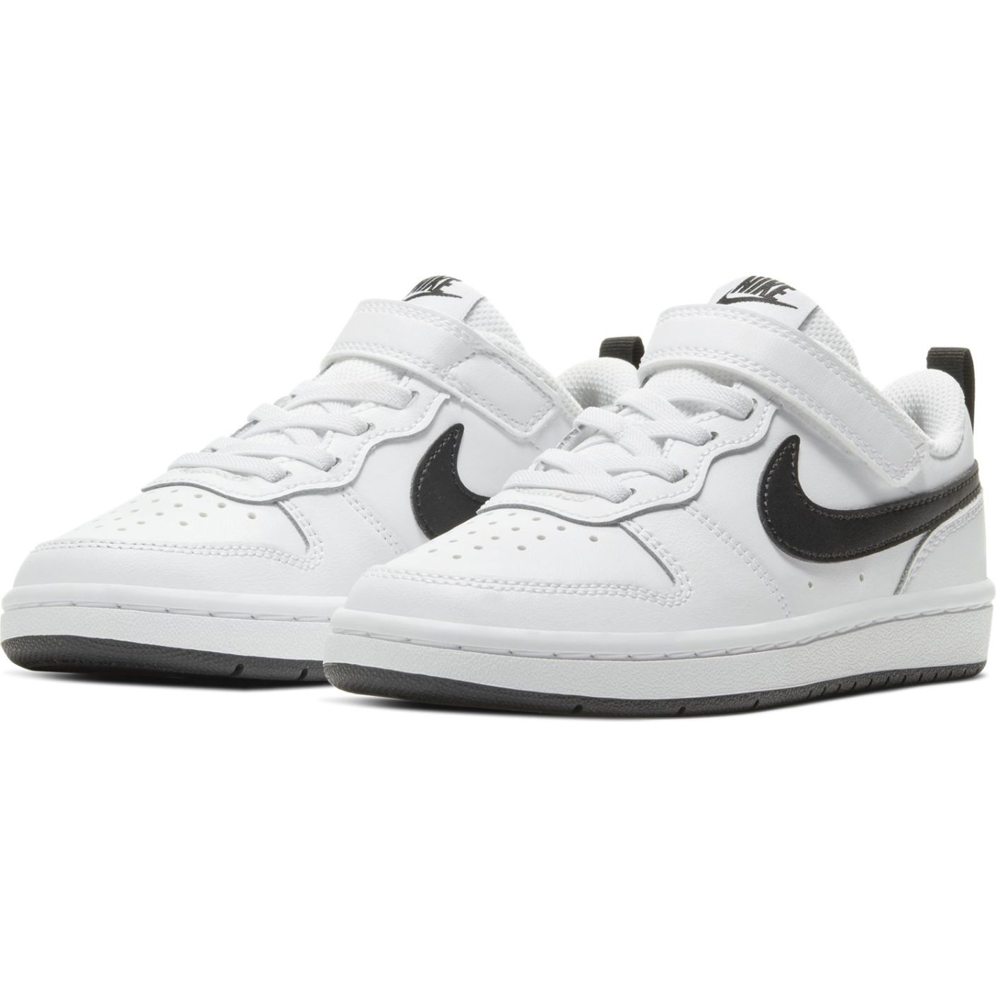 Nike Court Borough Low 2 Child White-Black