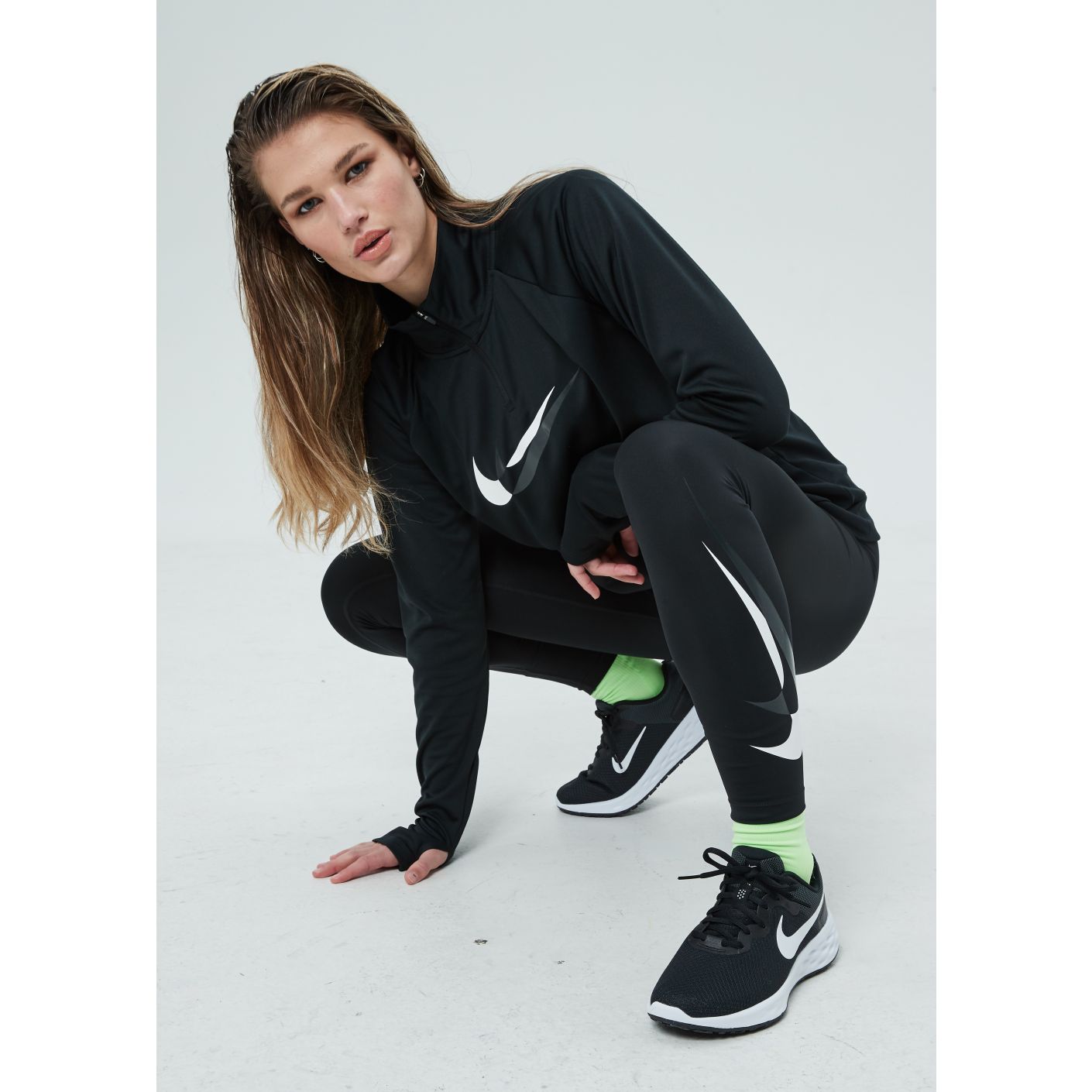 Nike Revolution 6 Donna Nere