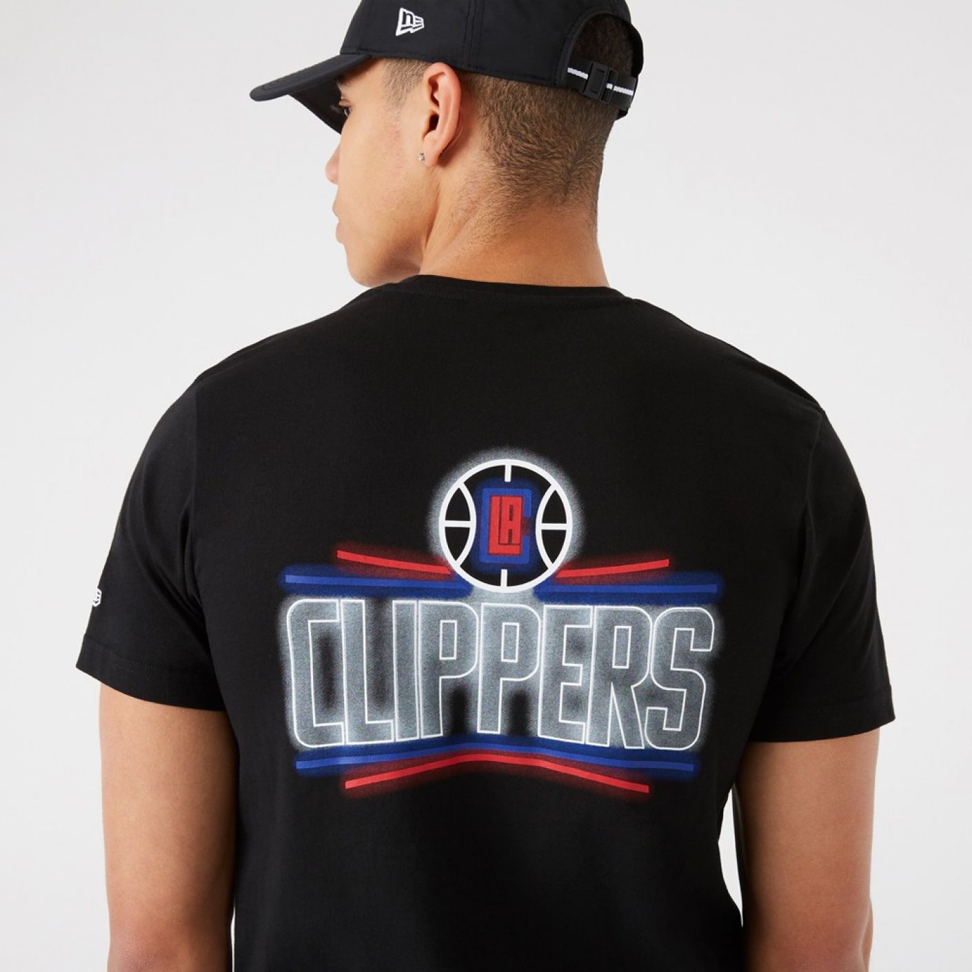 New Era T-shirt LA Clippers NBA Neon Nera