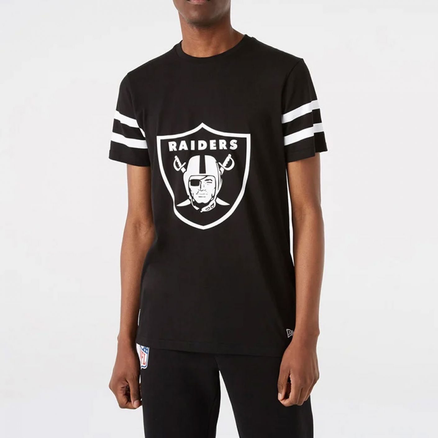 New Era Oversize Las Vegas Raiders T-shirt in Black