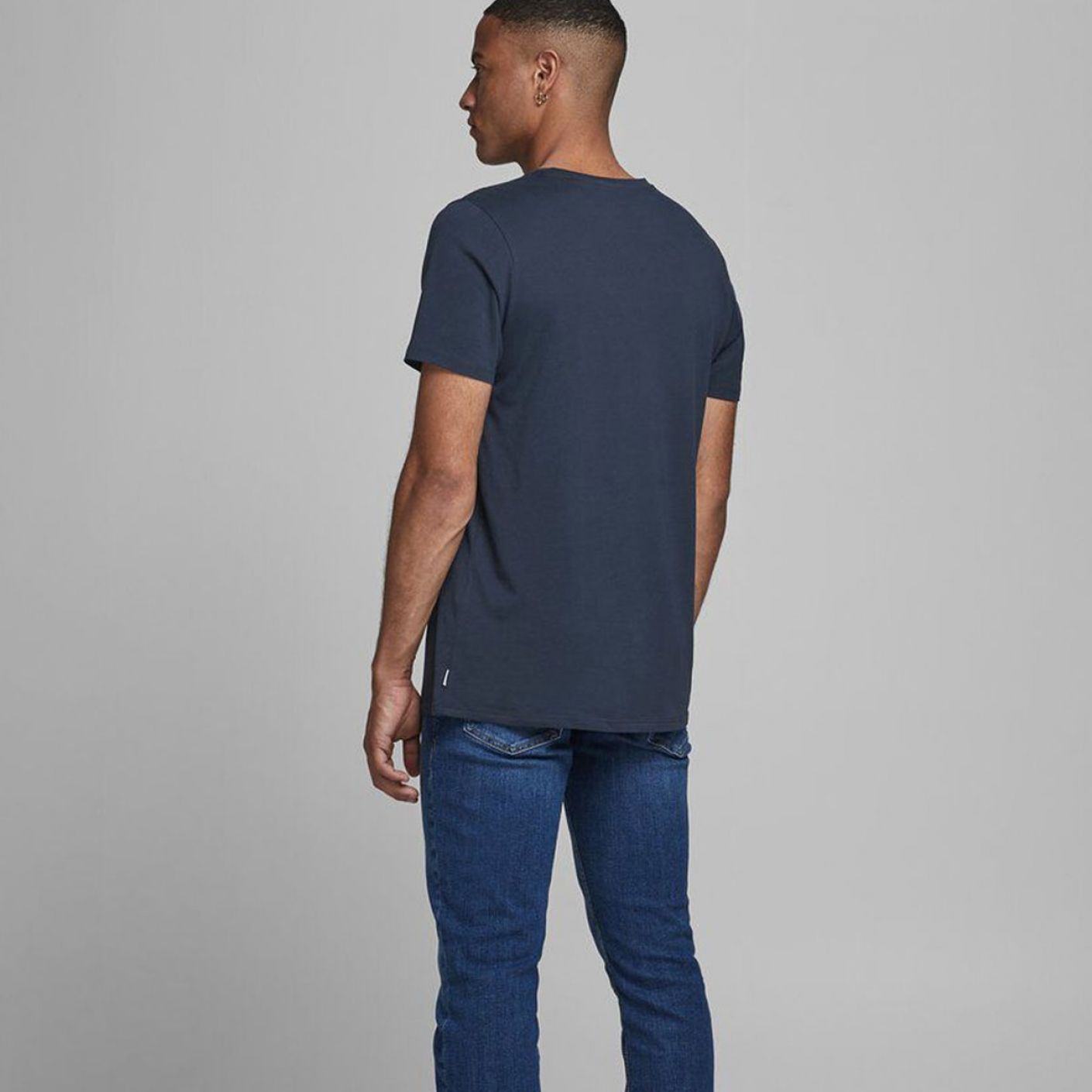 Jack & Jones Organic Cotton T-shirt Blue