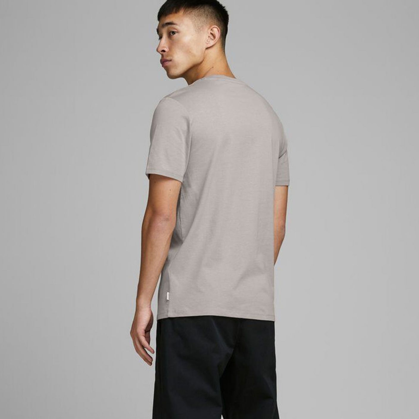 Jack & Jones Organic Cotton T-Shirt Grey