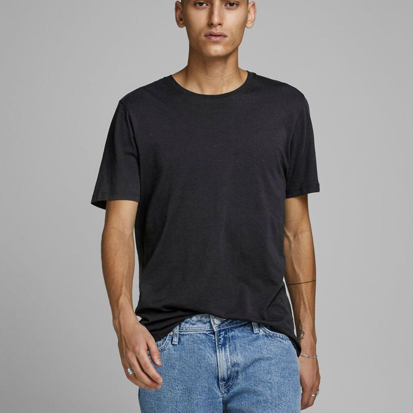 Jack & Jones Organic Cotton T-Shirt Black