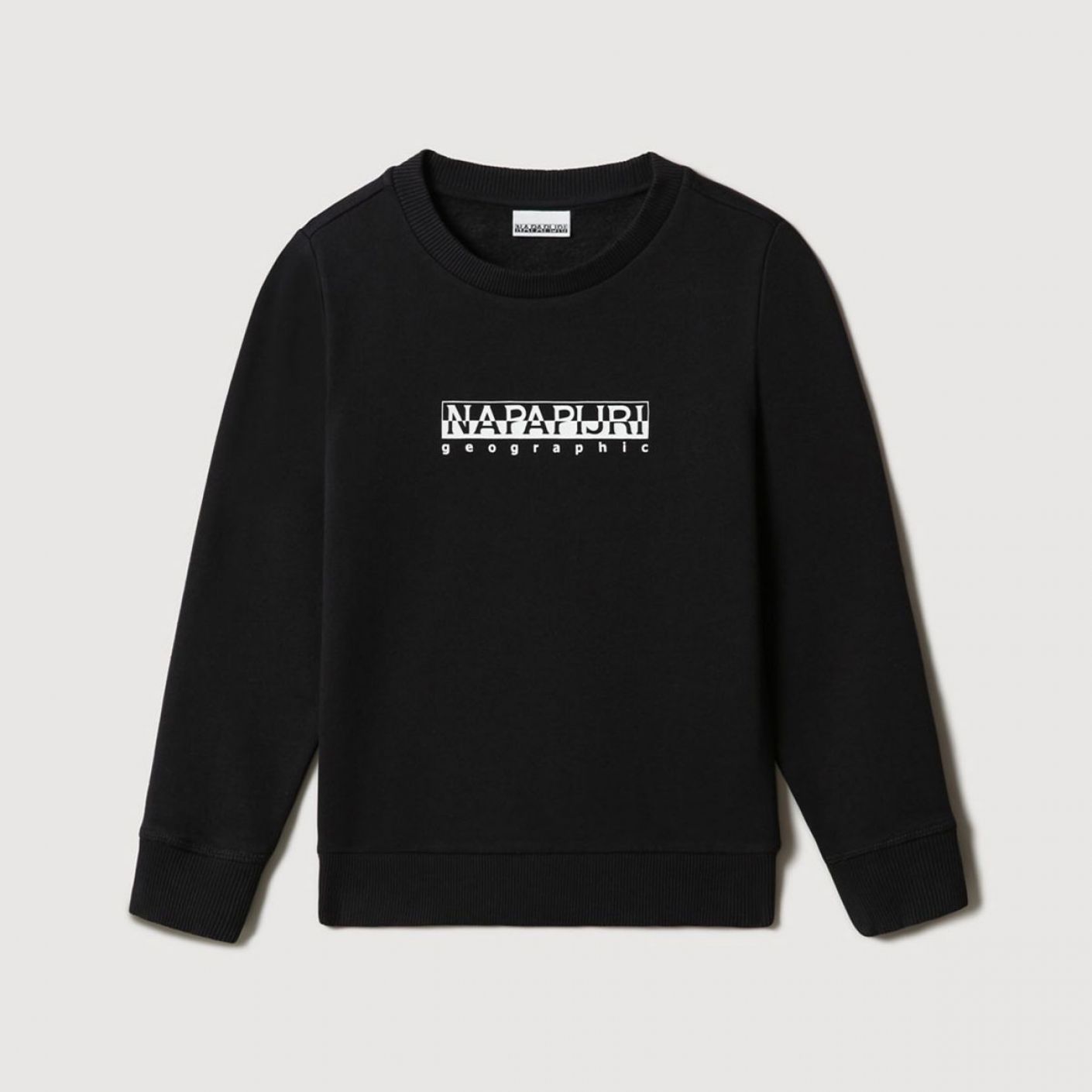 Napapijri B-Box Crew Black Kids Sweatshirt