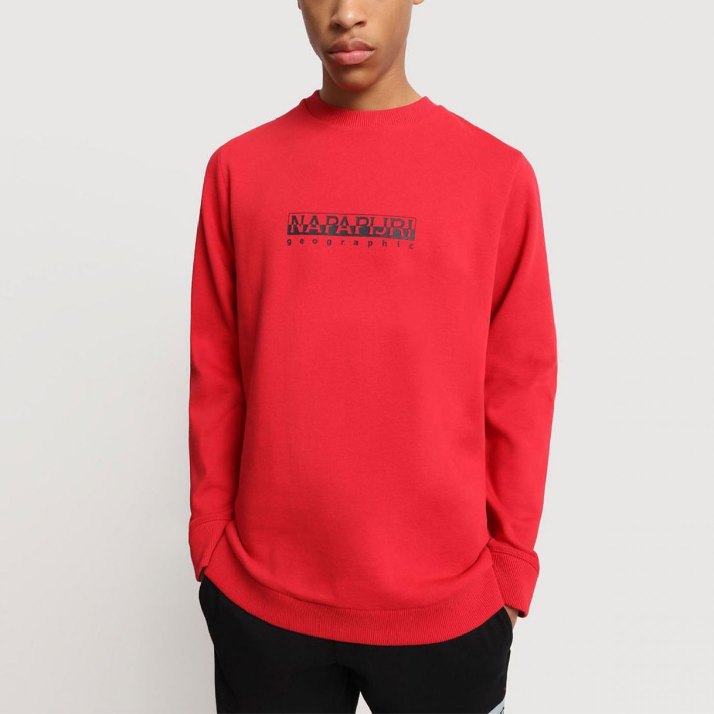 Napapijri B-Box Crew Sweatshirt Red for Kids