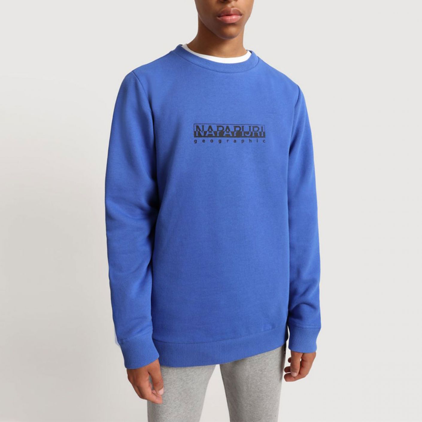 Napapijri B-Box Crew Sweatshirt Blue for Kids