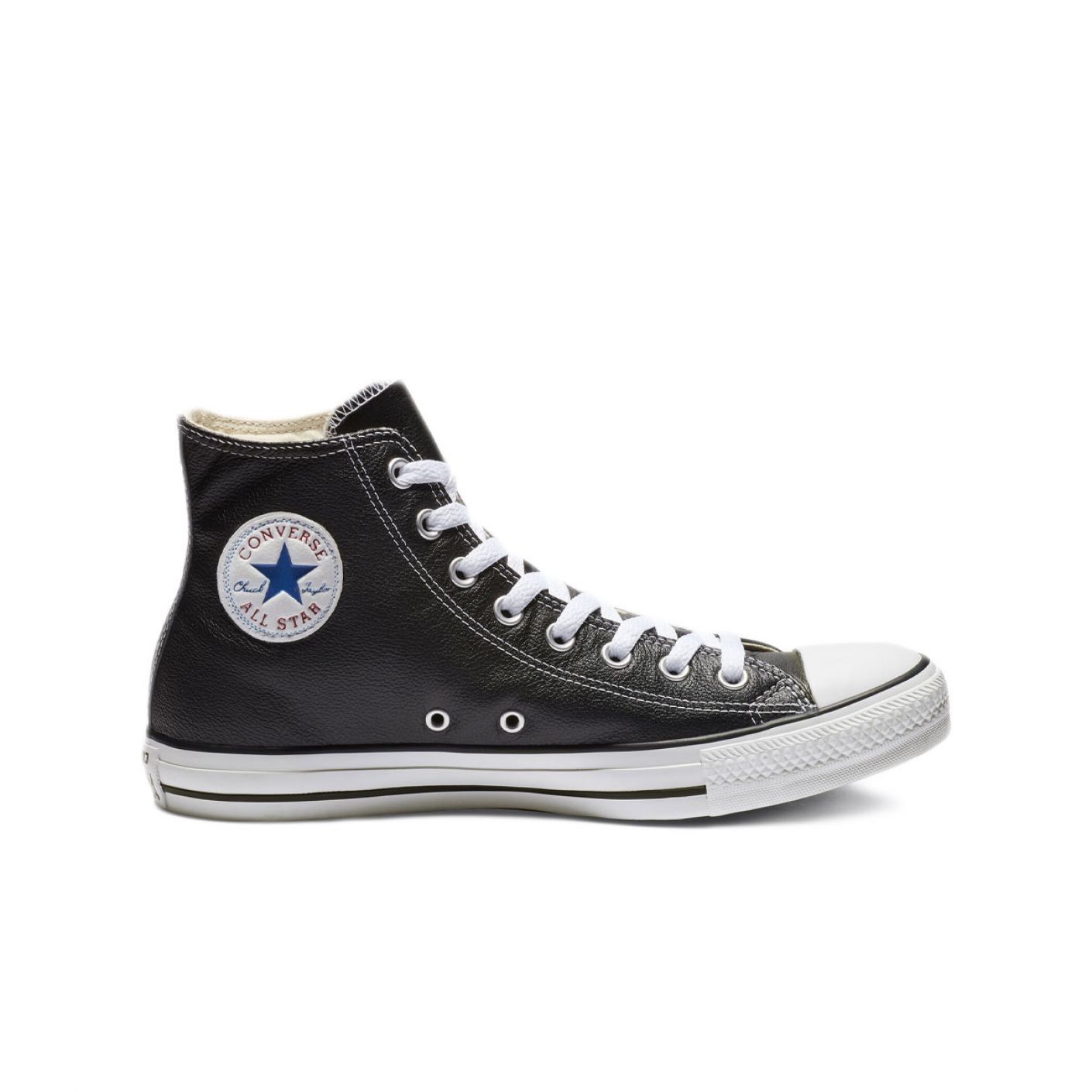 Converse Chuck Taylor All Star Hi Black Leather