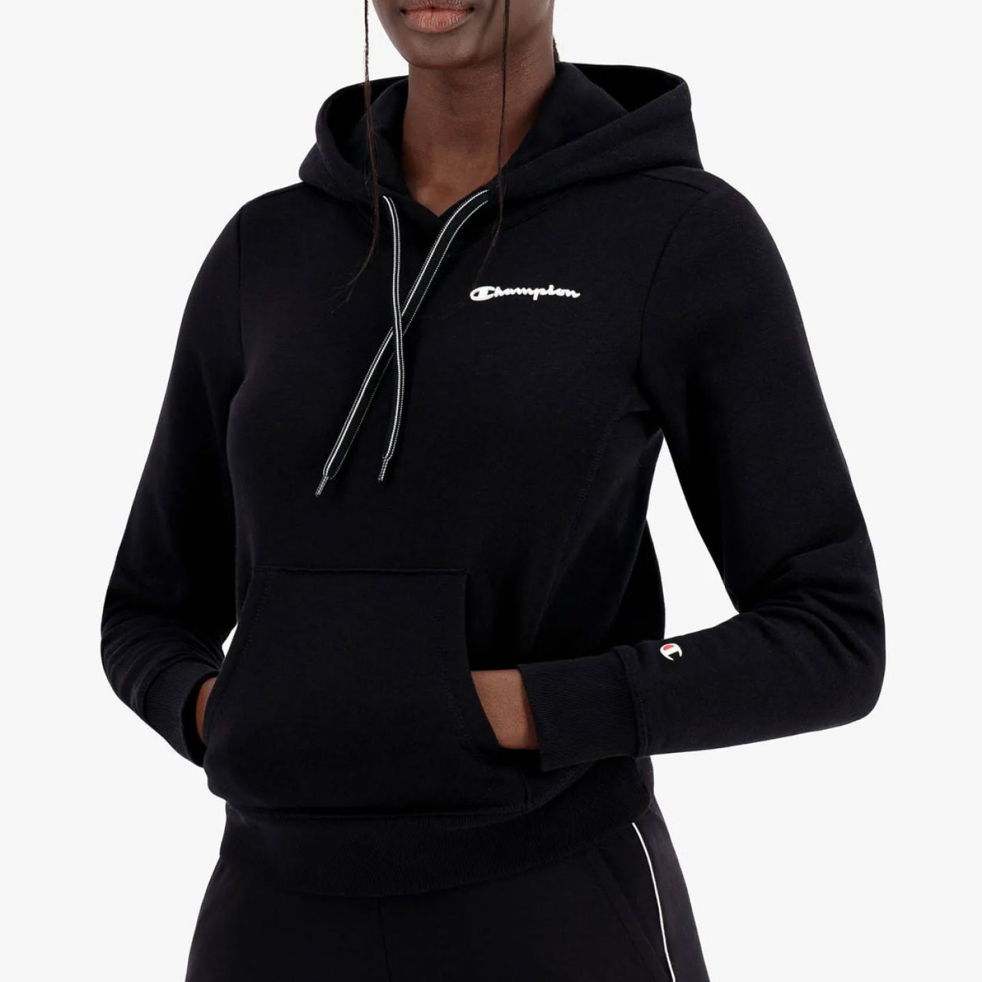 Black womens champion hoodie sale