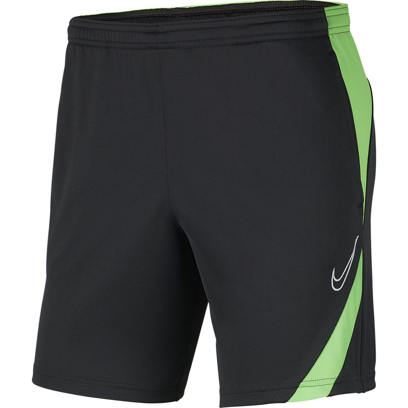 Nike Short Dri-Fit Academy con Tasche Nero-Verde