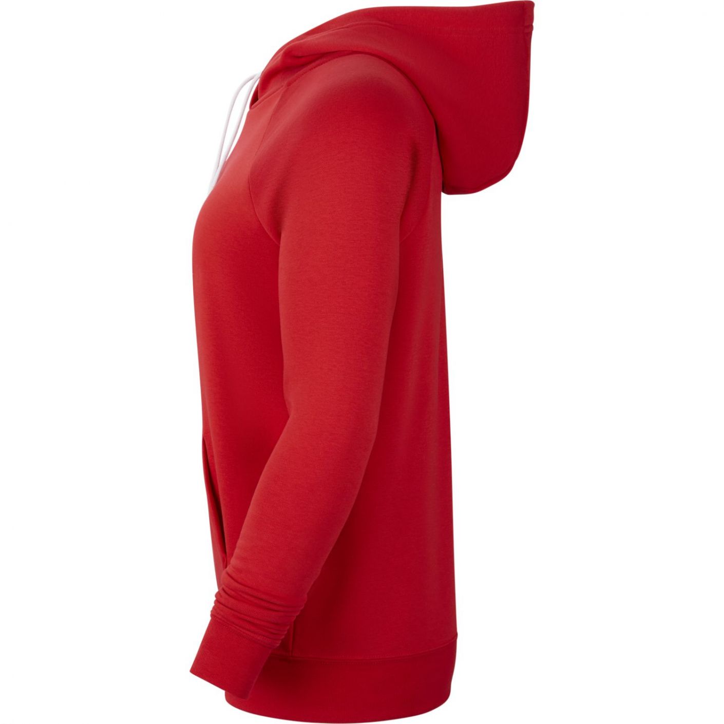 Nike Felpa Donna Fleece con Cappuccio Rossa