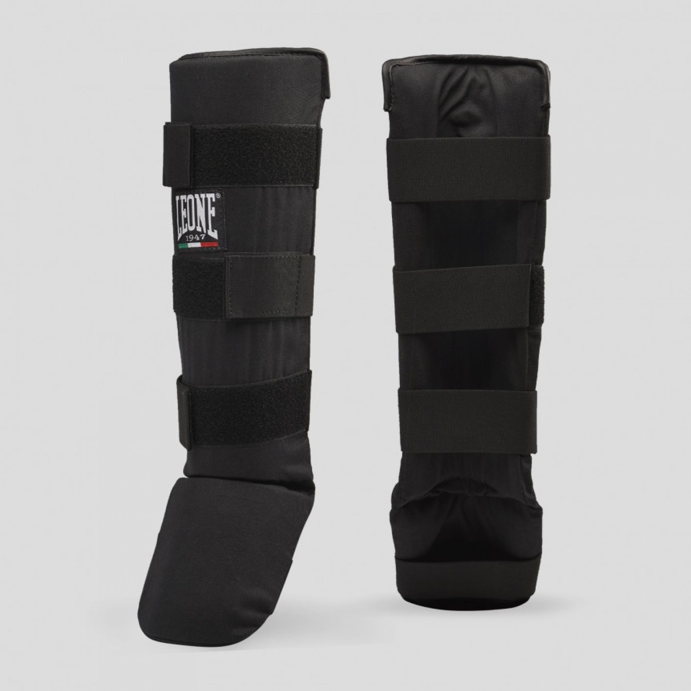 Leone Basic Shin Guards Black