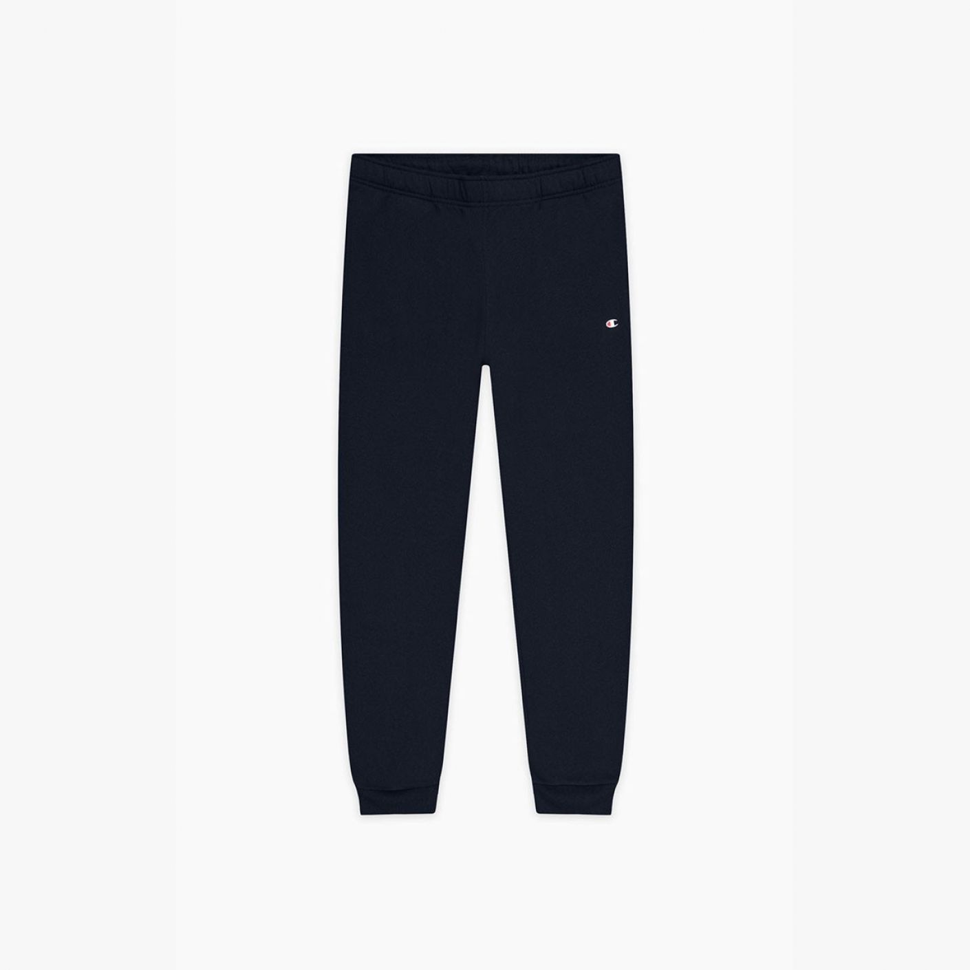 Champion Pantaloni Rib Cuff Small Logo Blu Scuro