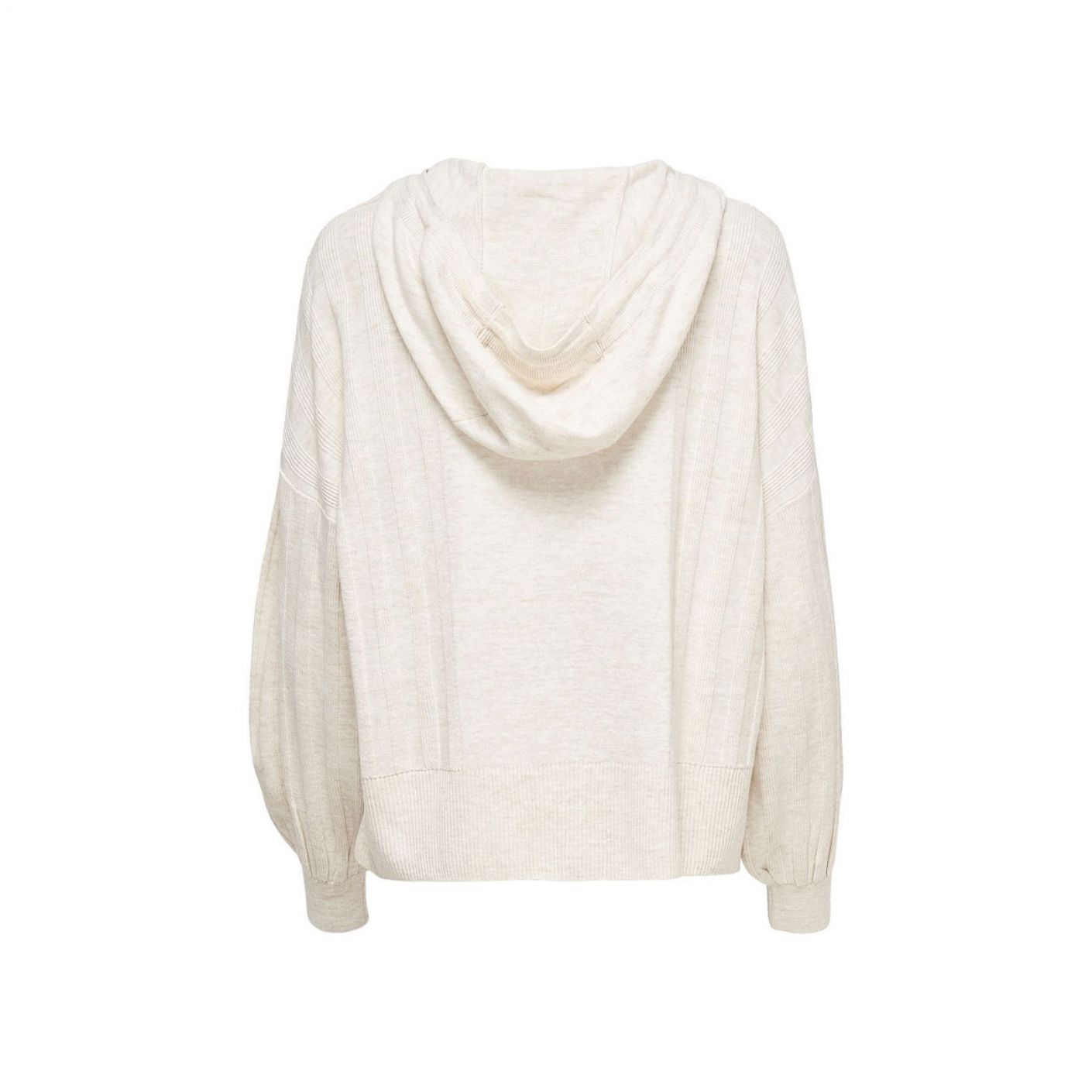 Only Loose Fitted Knitted Pullover Beige