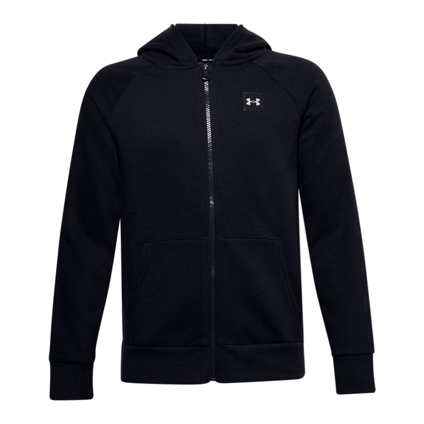 Under Armour Rival Fleece Full Zip Hoodie Black Boys