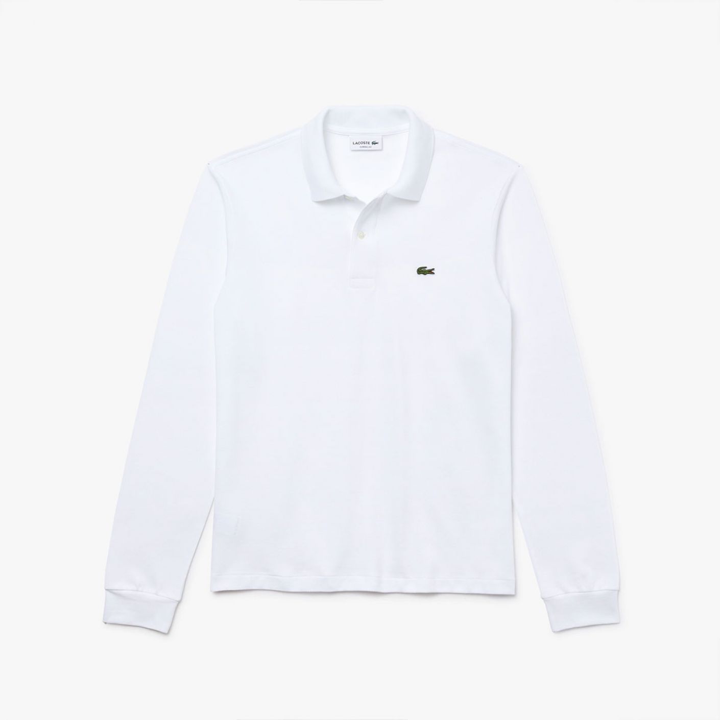 Lacoste Polo Long Sleeve 1312 White