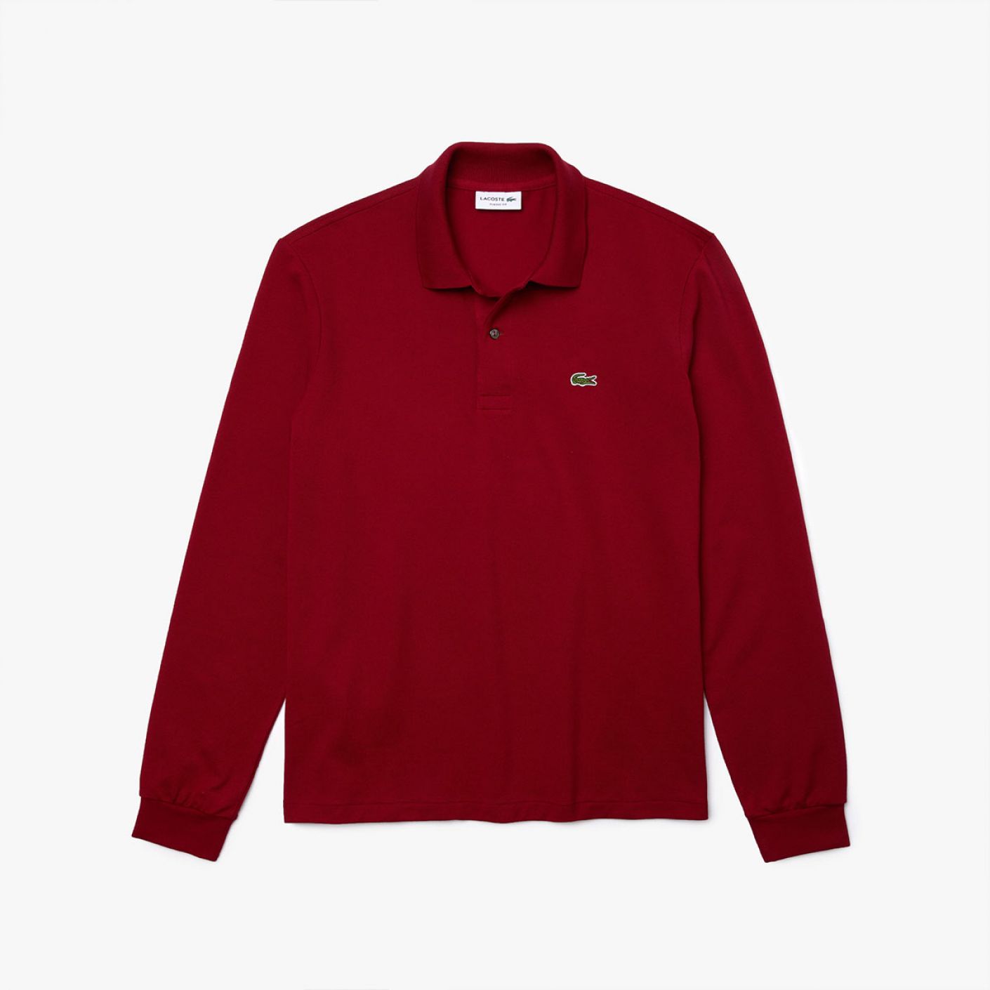 Lacoste Polo Long Sleeve 1312 Bordeaux