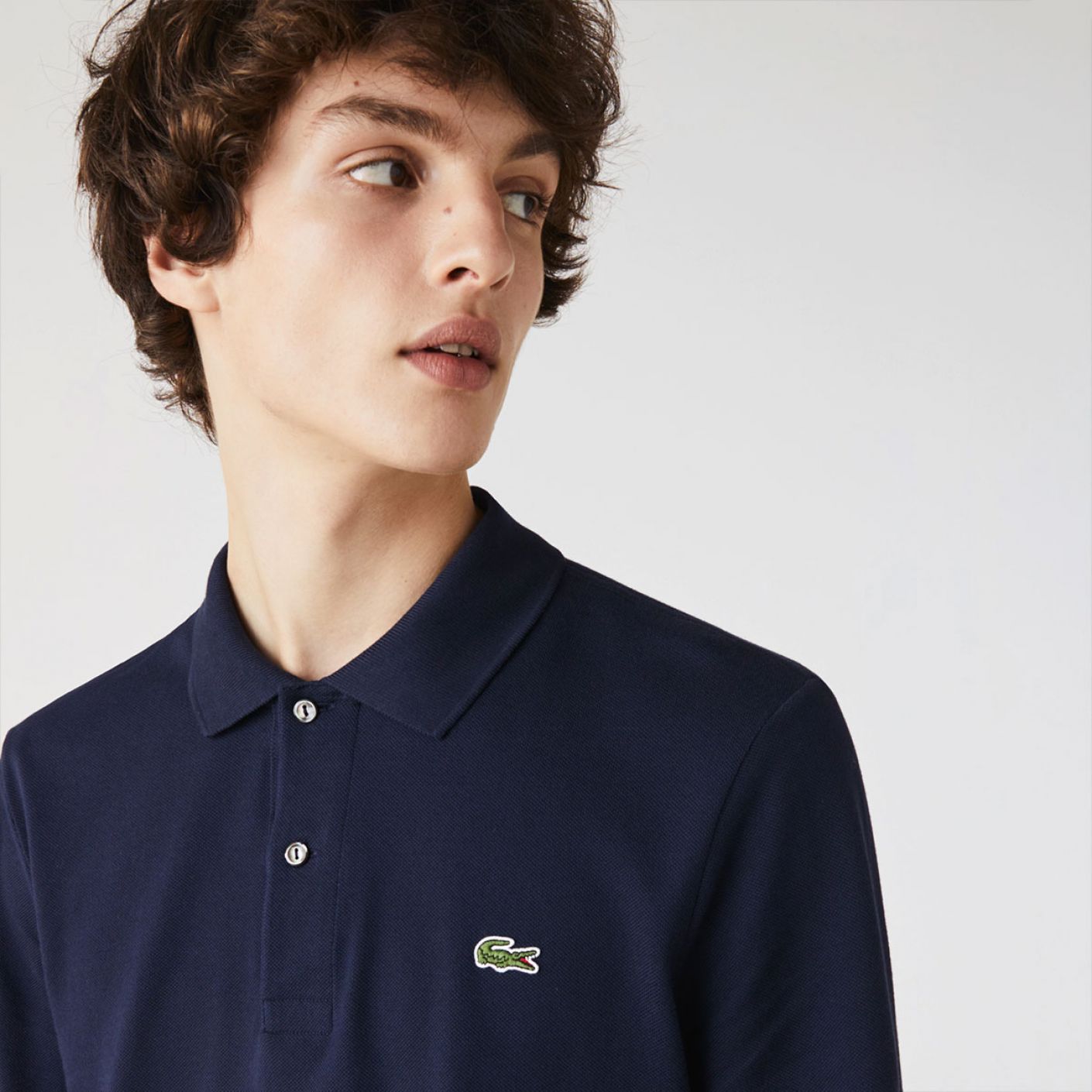 Lacoste Polo Long Sleeve 1312 Navy Blue