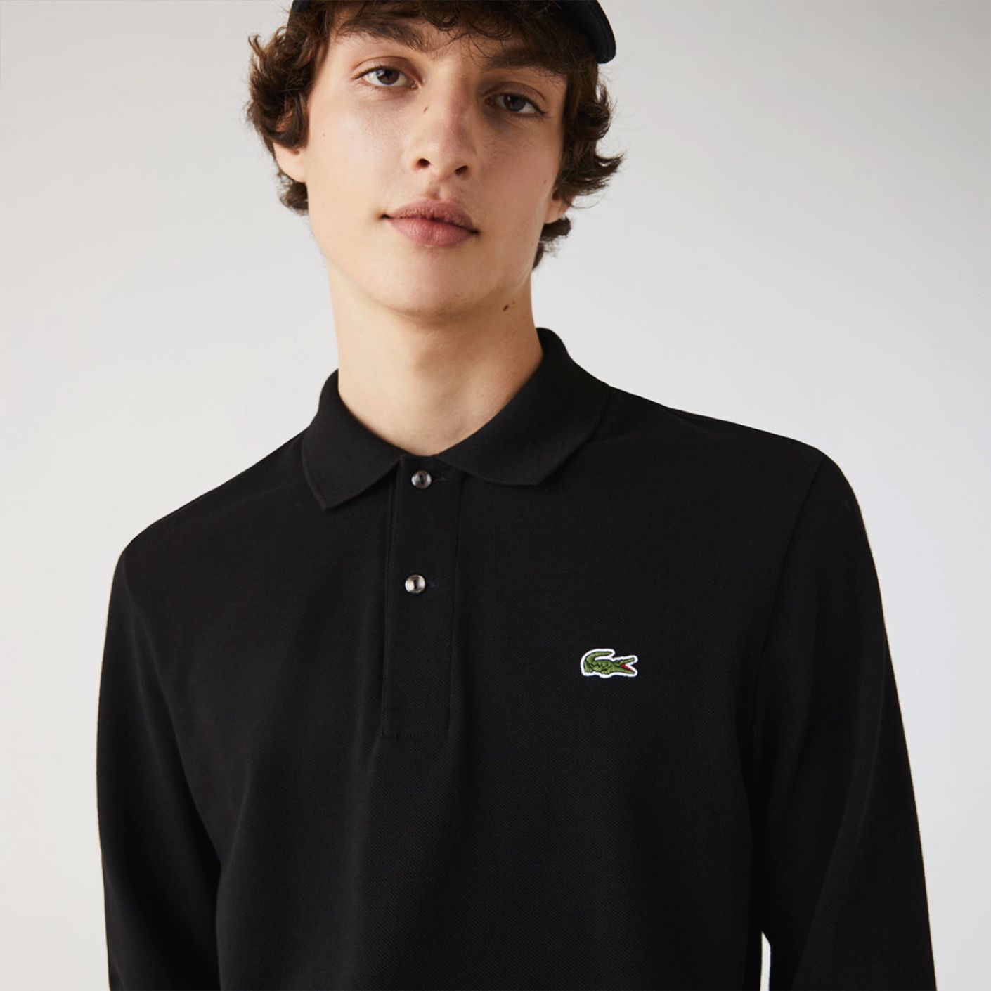 Lacoste Long Sleeve Polo 1312 Black