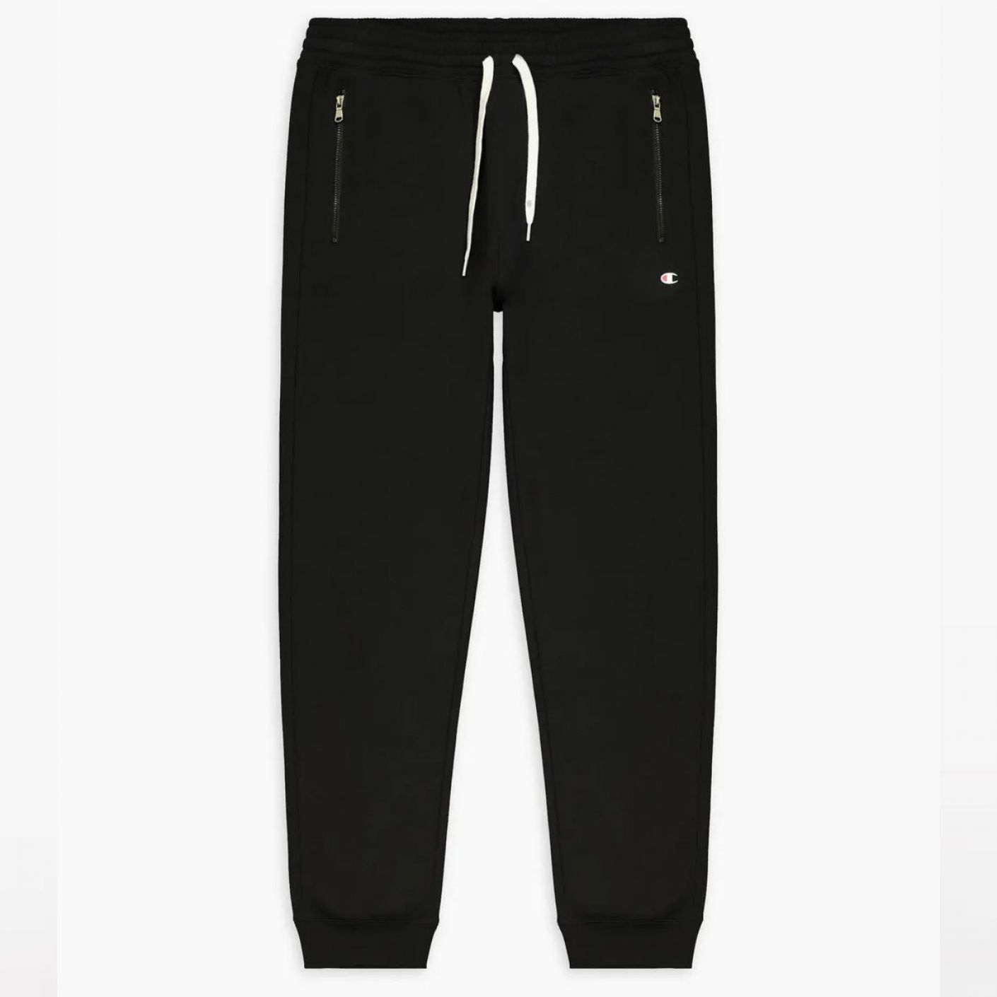 Champion Black Zip Pocket Terry Trousers