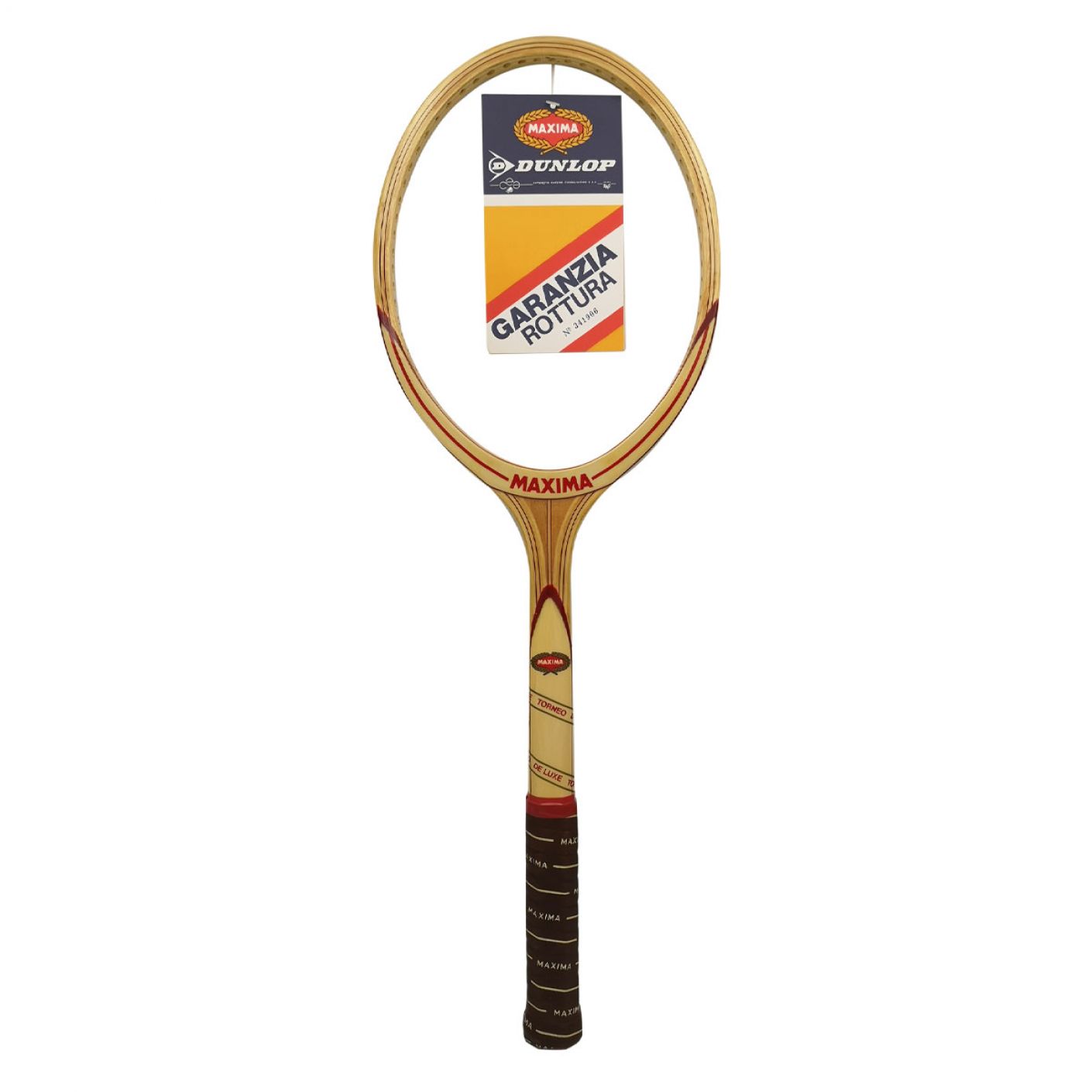 Maxima Torneo Deluxe Vintage Wooden Racket