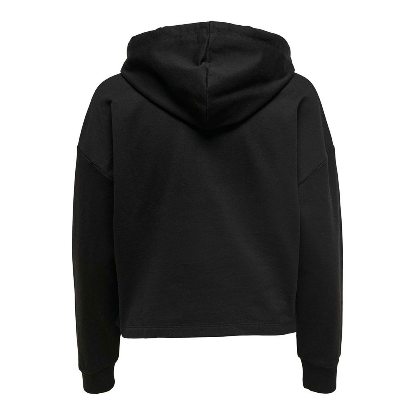 Only Felpa Onldreamer Life Hood Nera da Donna