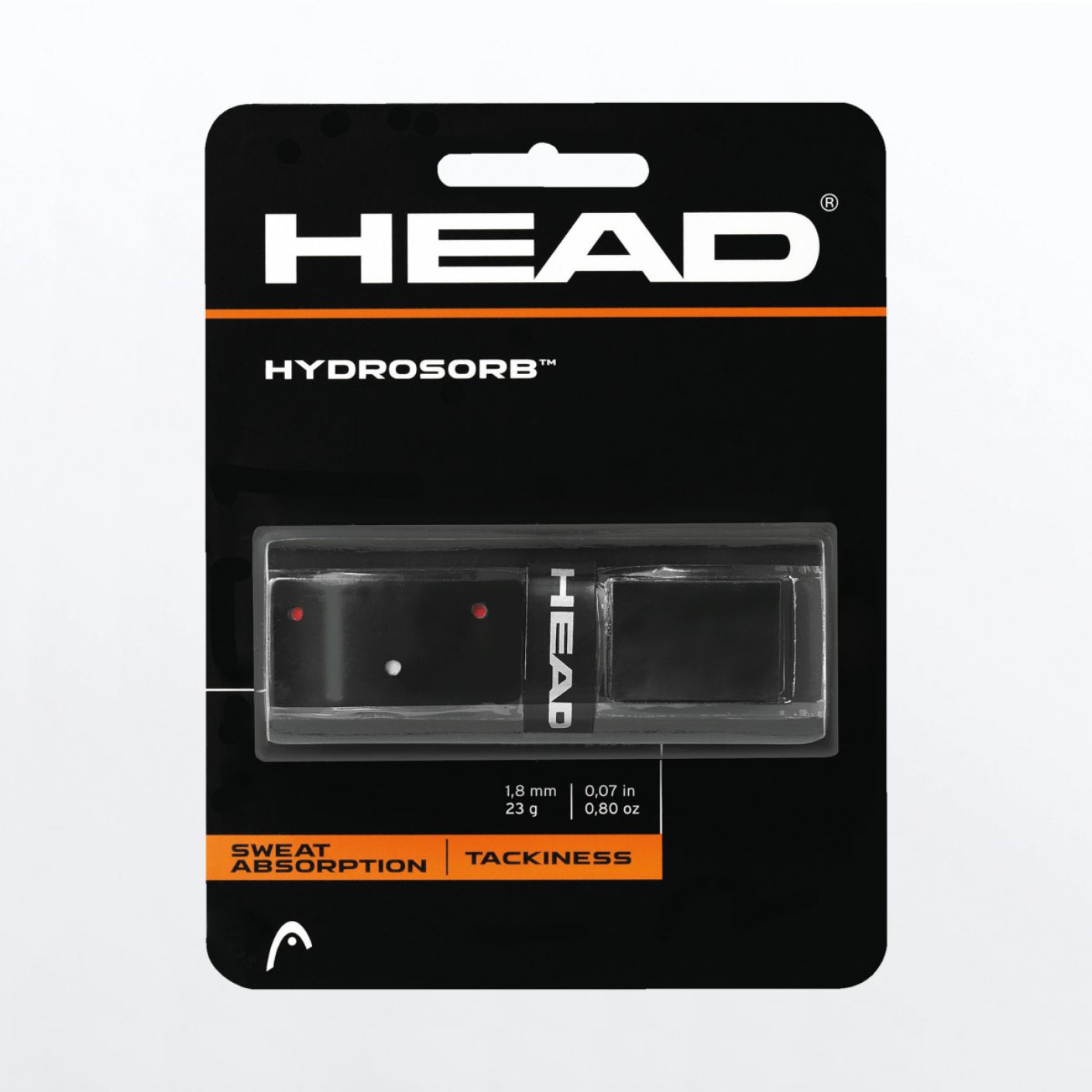 Head Grip Hydrosorb Schwarz/Rot