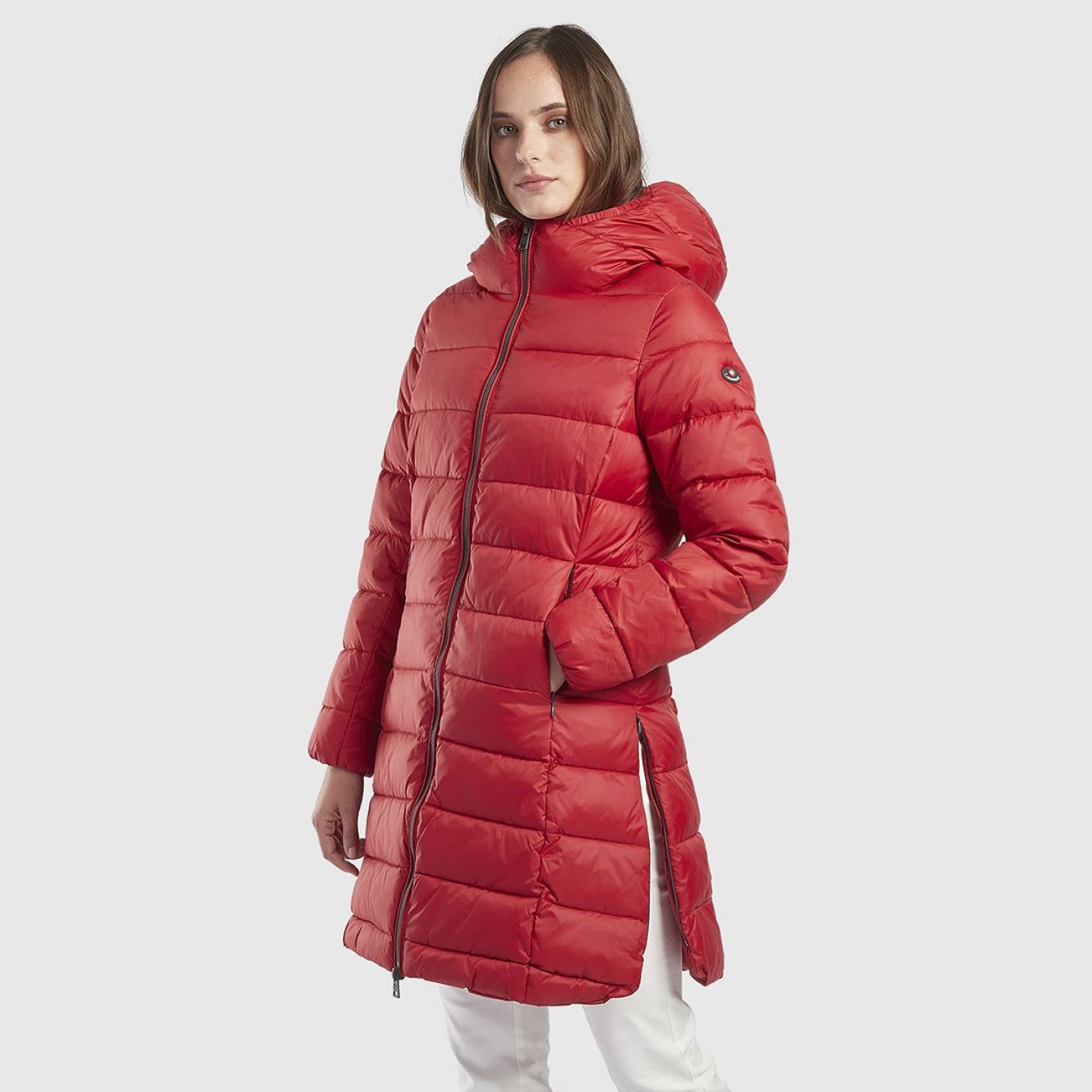 Canadiens Damen 0.33 Tech Red Coat