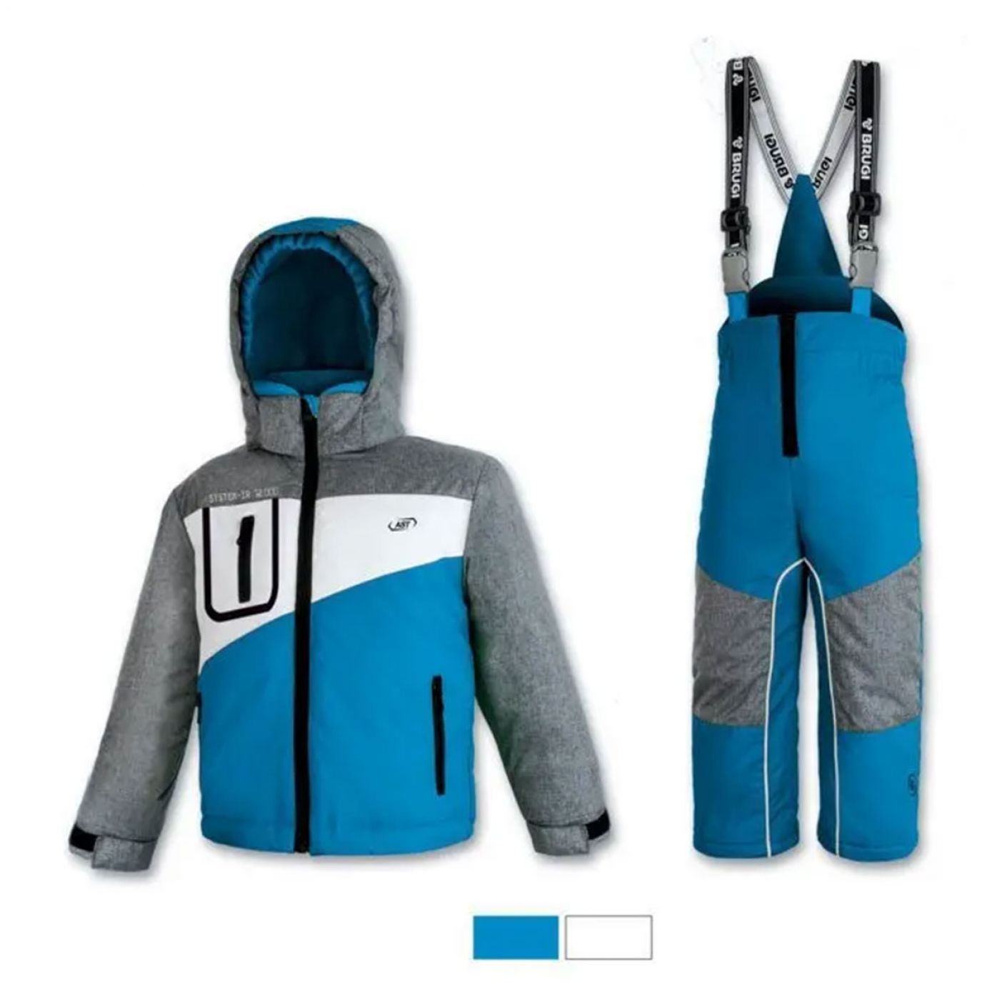 Astrolabio Complete Ski Suit Blue for Kids