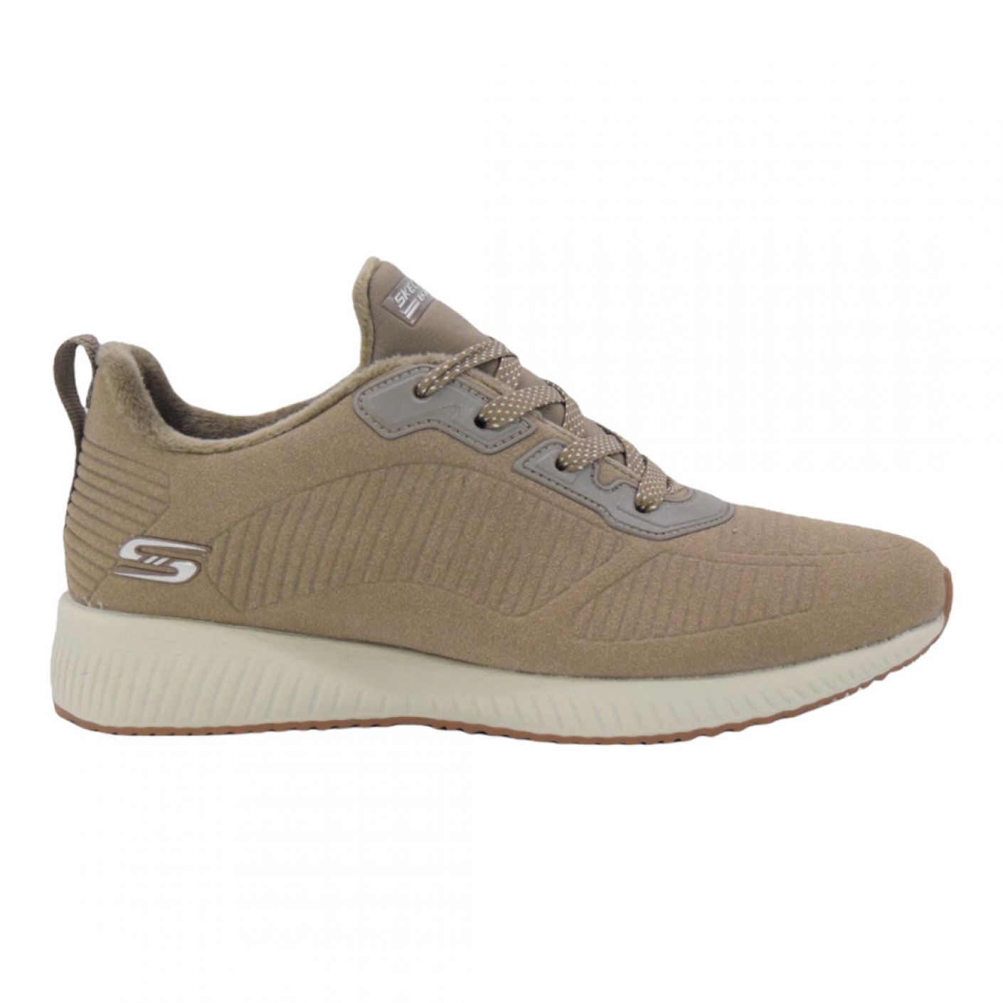 Skechers Bobs Sport Squad Beige da Donna