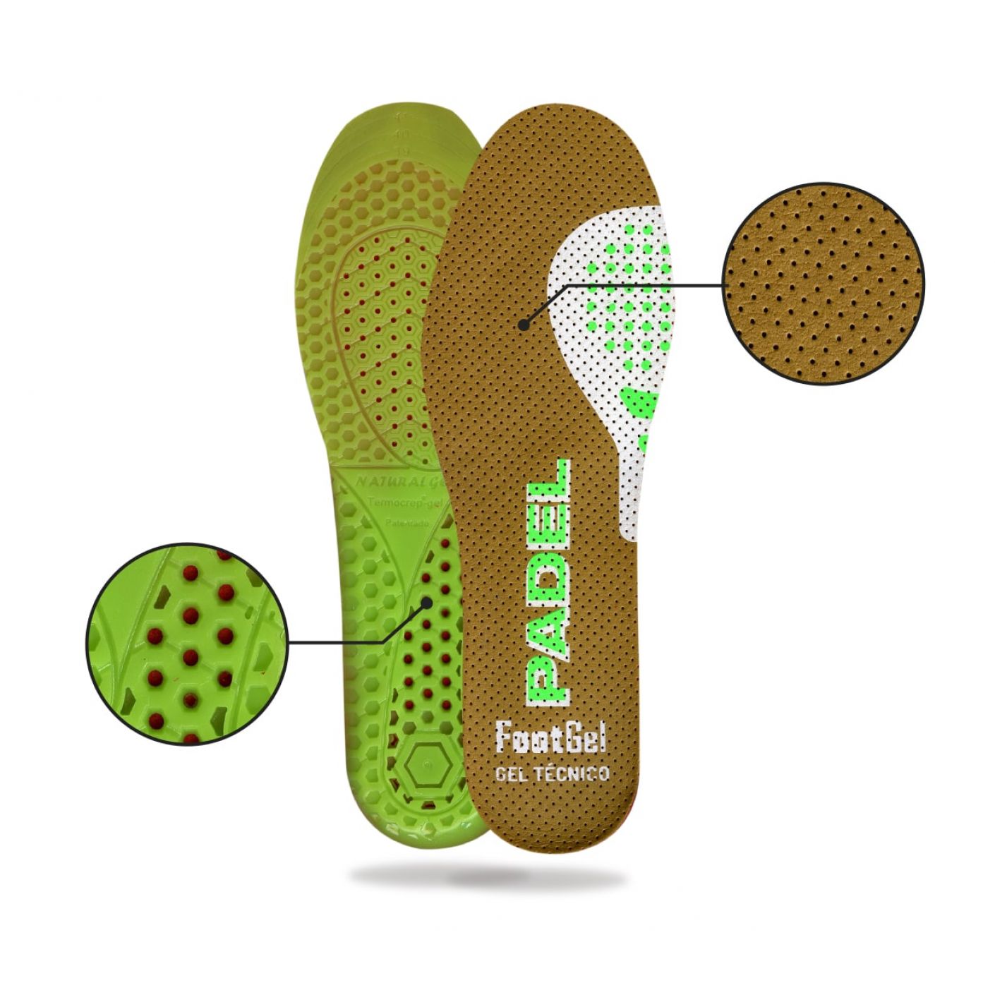 Footgel Gel Padel Insole