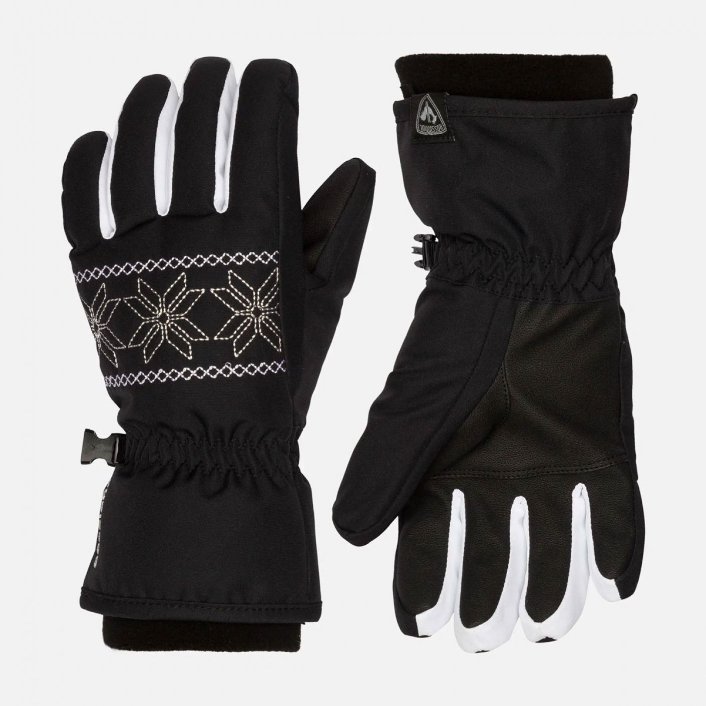 Rossignol Jane Ski Gloves for Girls Black