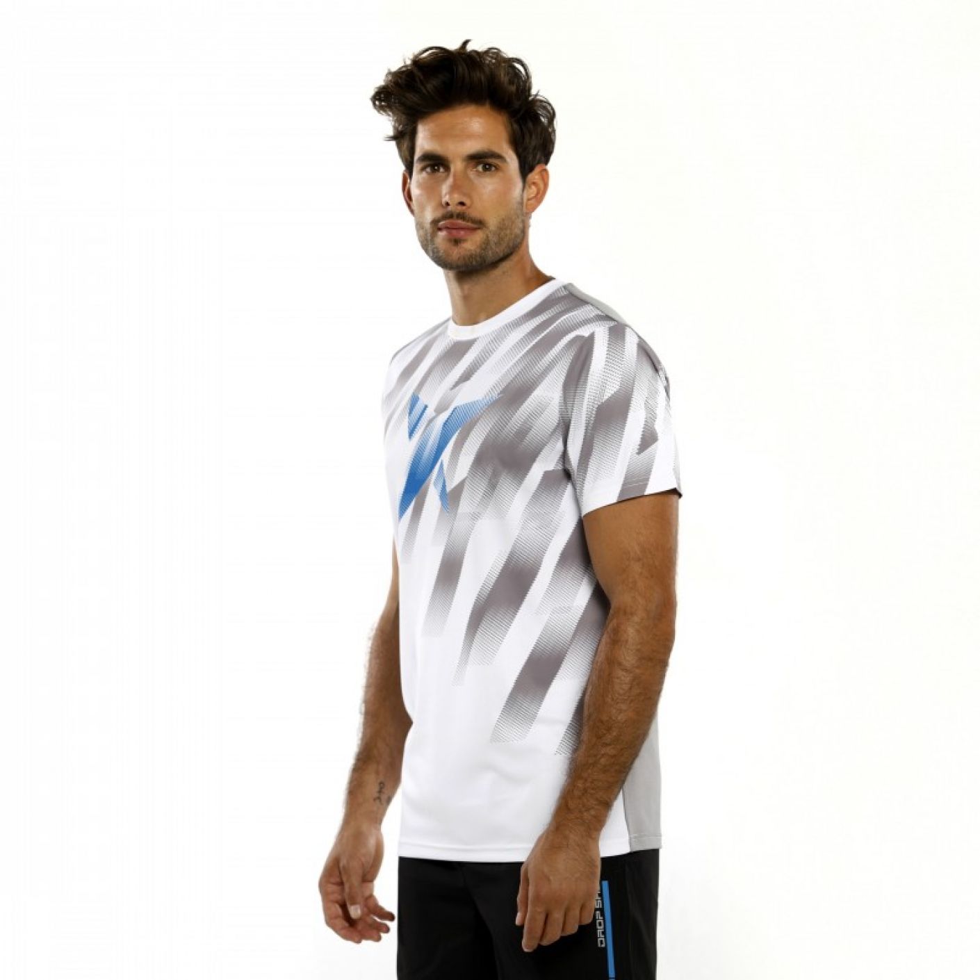 Dropshot T-shirt Padel Zero Bianco