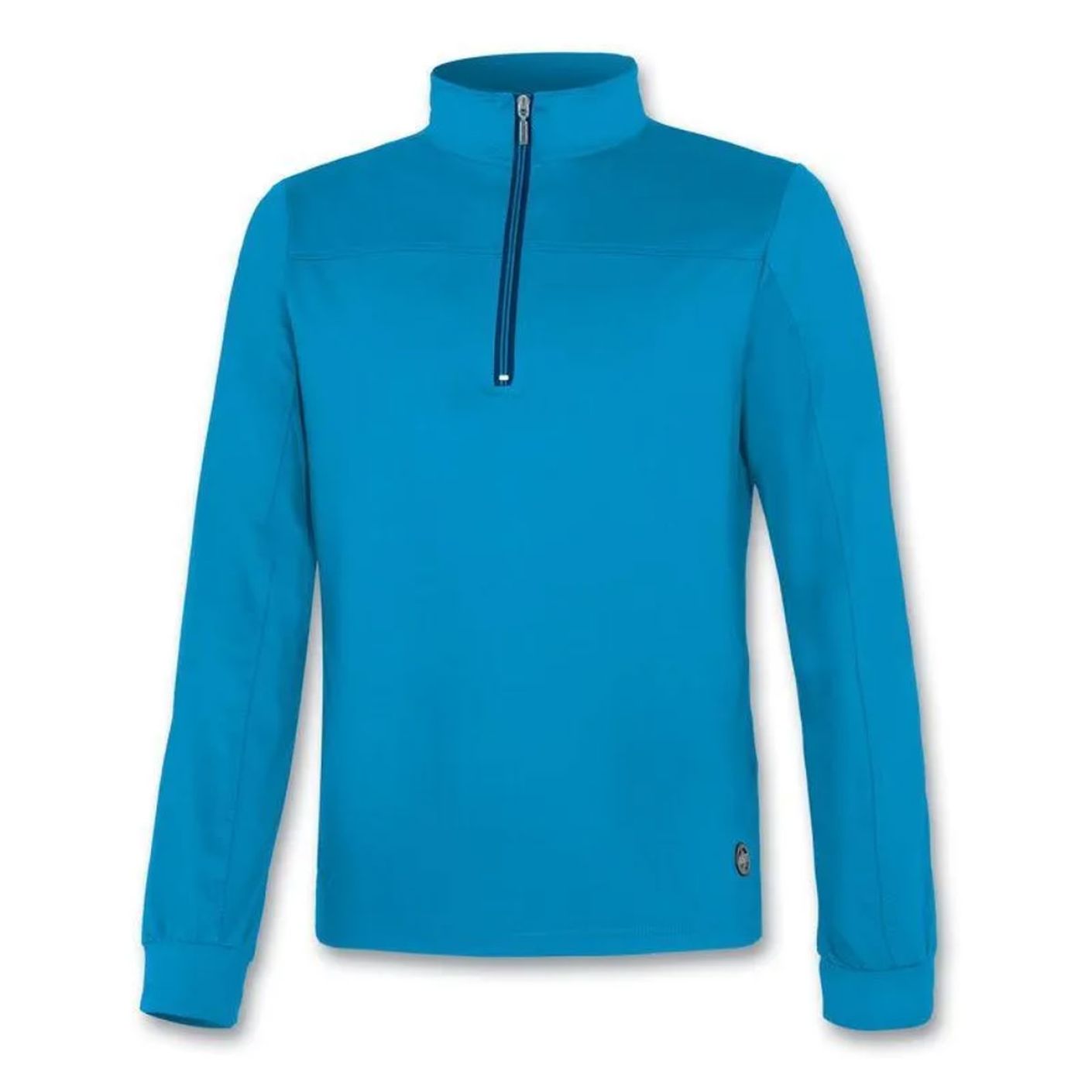 Astrolabio Half Zip High Collar Blue for Men