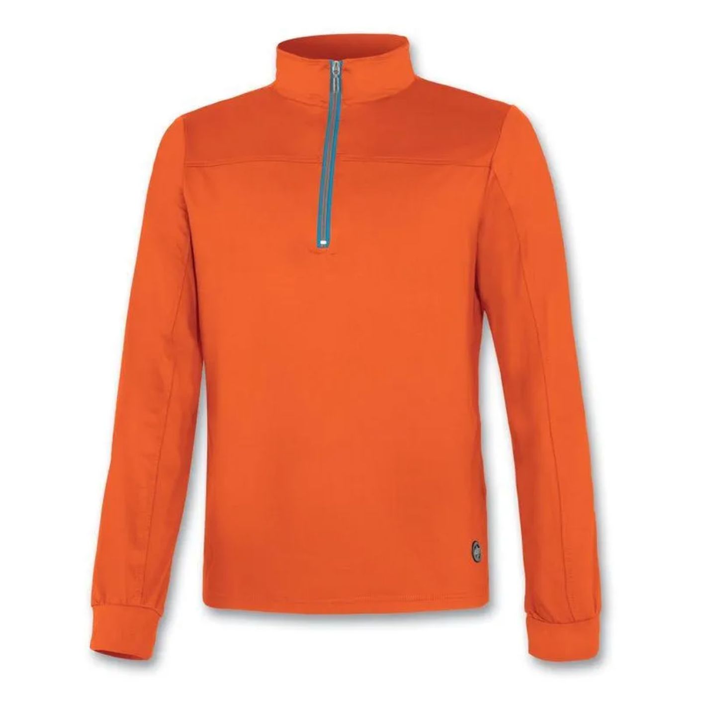 Astrolabio Halbzip-Pullover mit hohem Kragen Orange für Herren