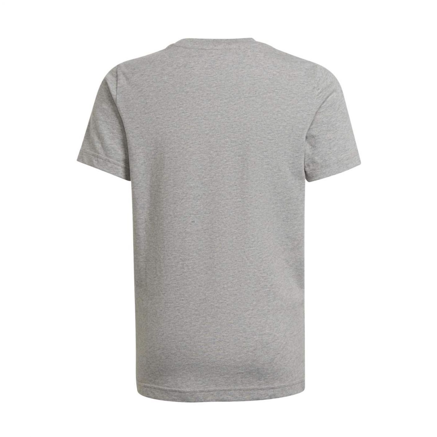Adidas Boys Essentials T-Shirt Big Logo Grigia