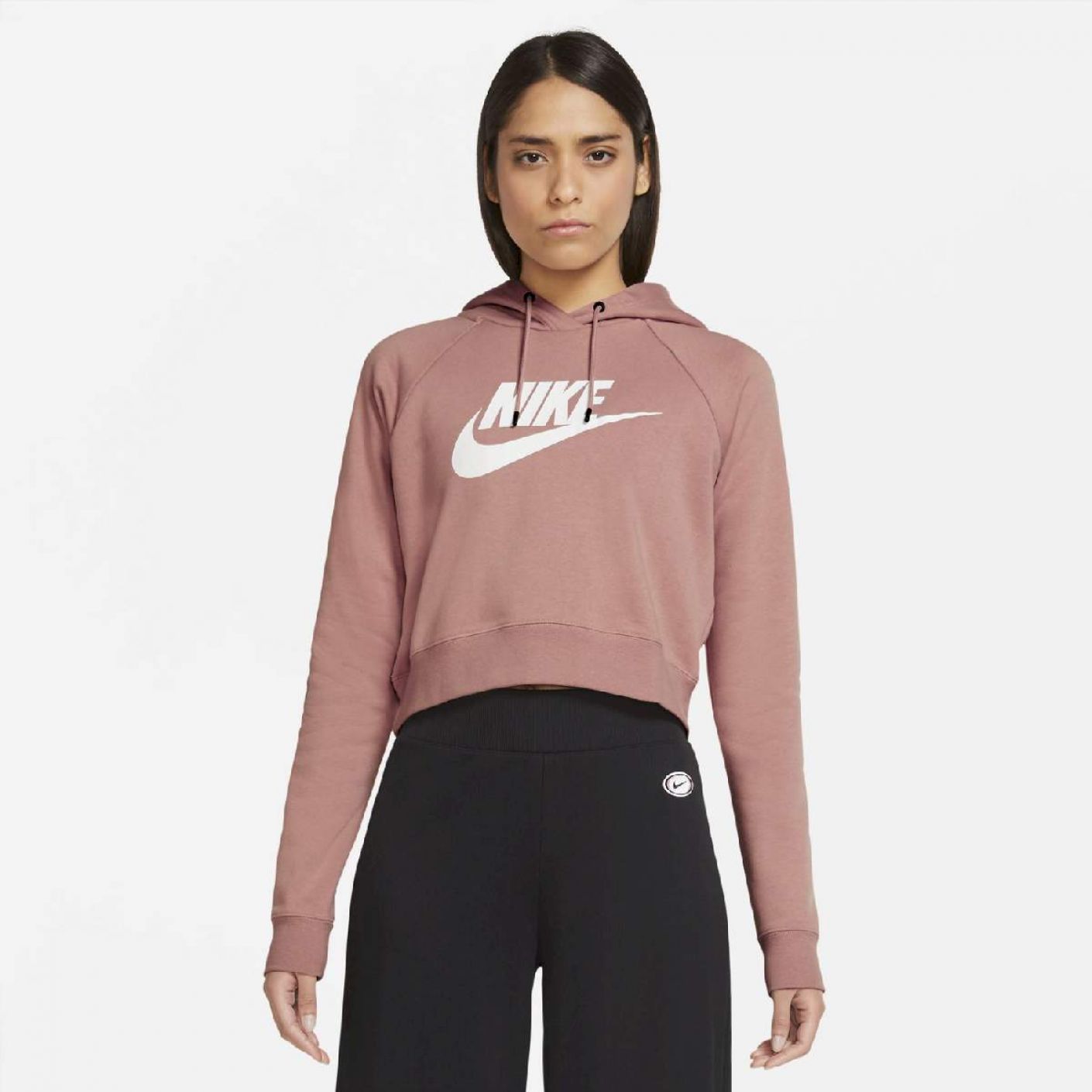 Nike - Essential cropped hoodie w #609 CJ6327