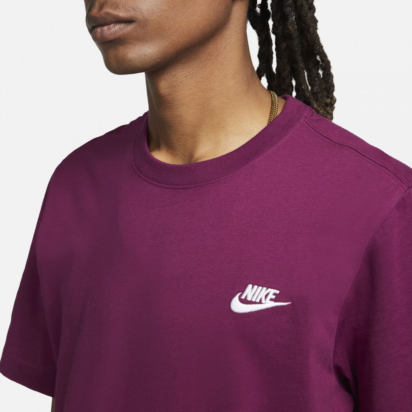 Nike T-shirt Sportswear Club Sangria