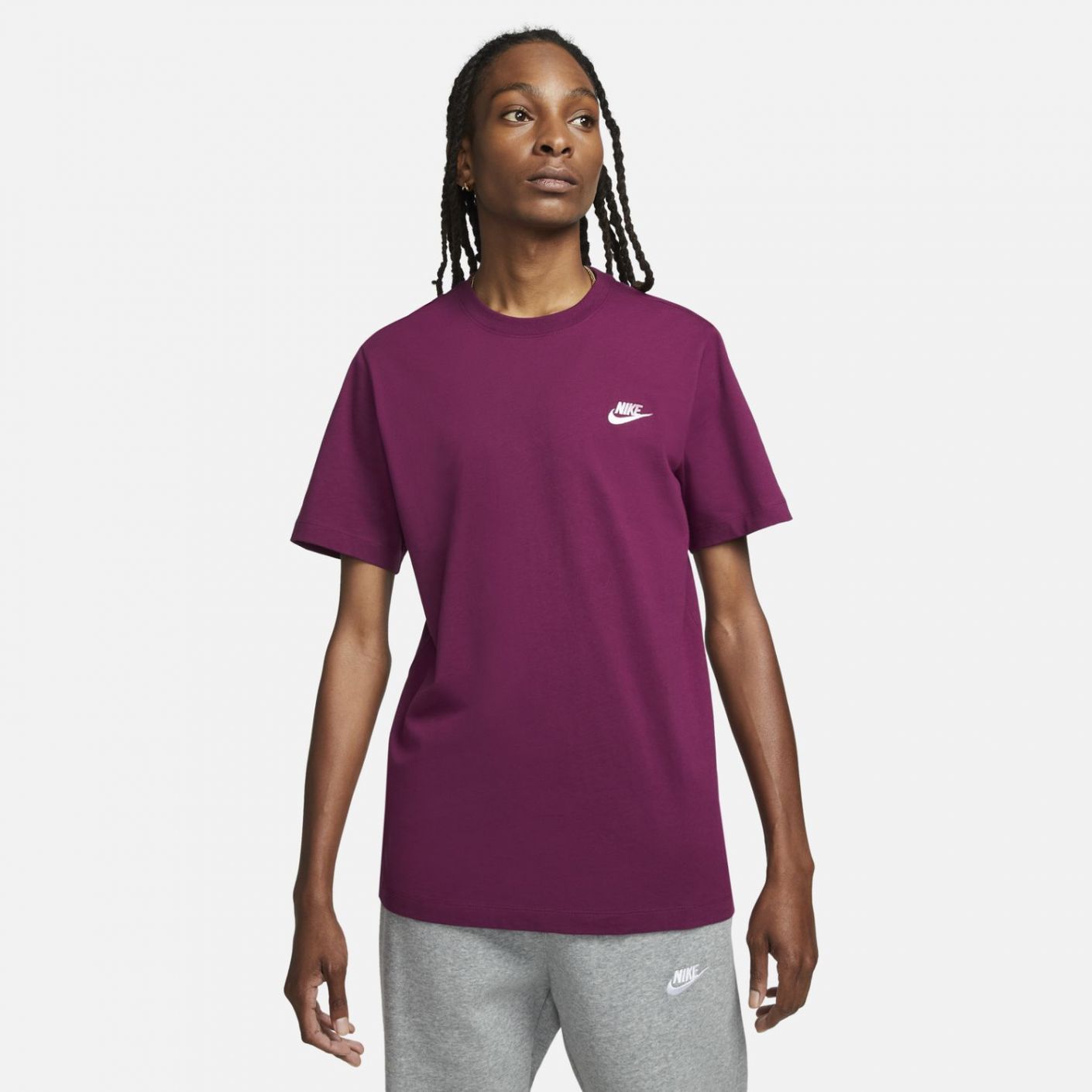 Nike T-shirt Sportswear Club Sangria