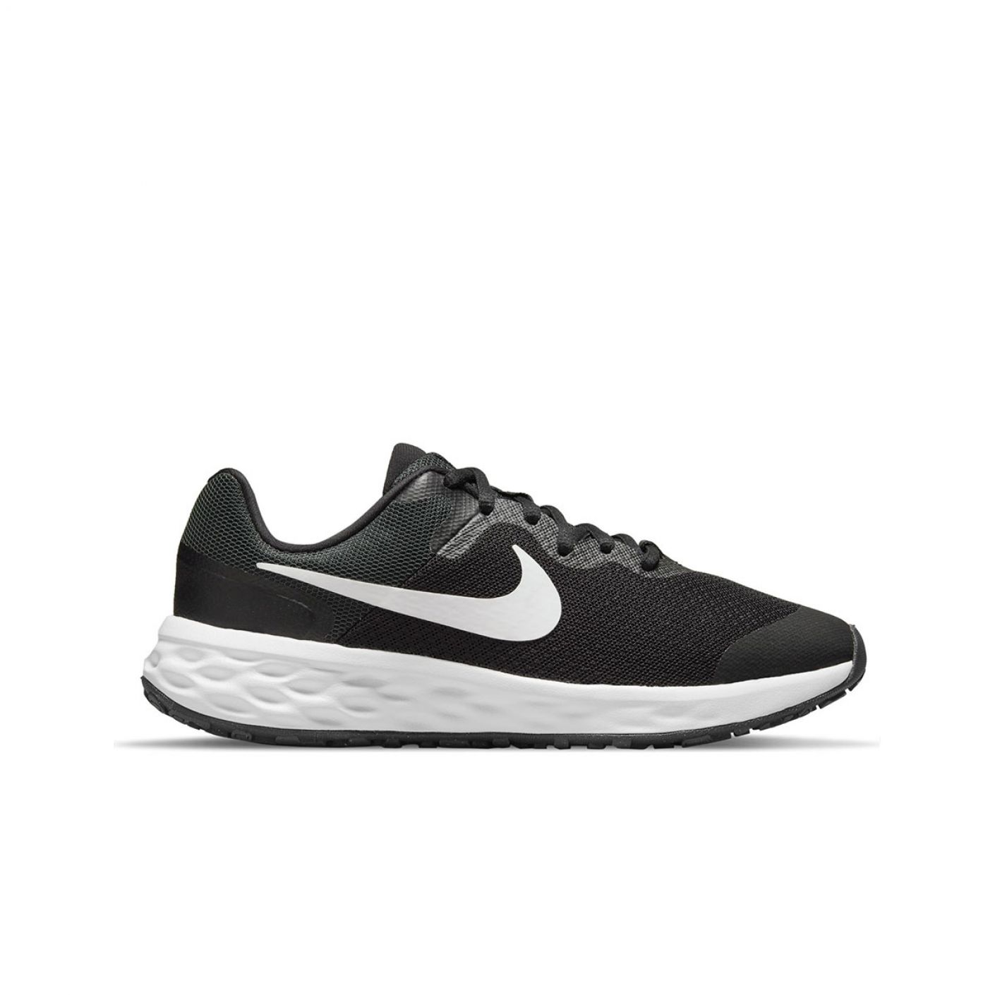 Nike Revolution 6 Boys Black-White